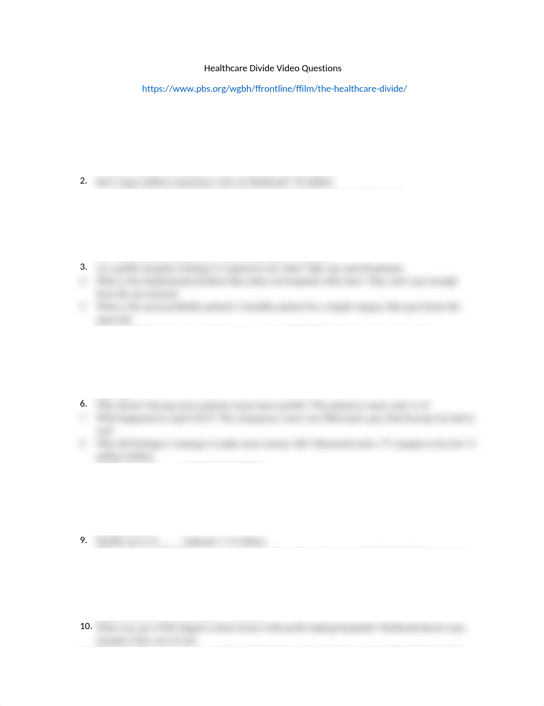 Healthcare Divide Video Questions.docx_dh7coaa3dj7_page1