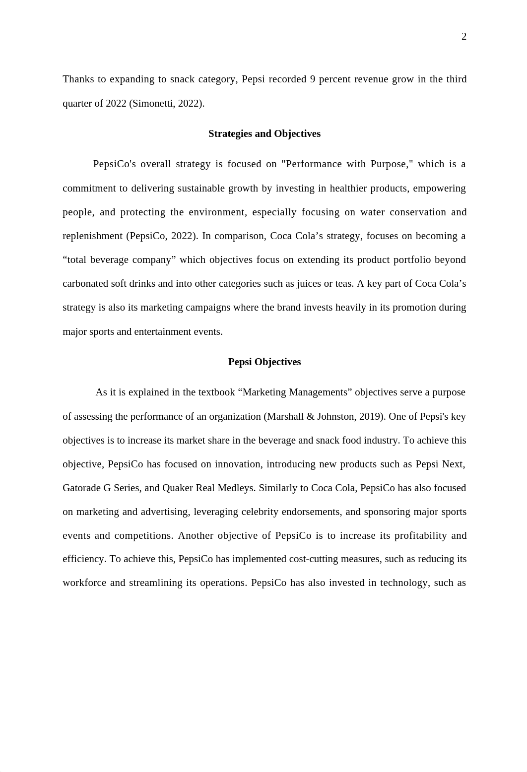 Coca Cola and Pepsi Competitive Analysis.docx_dh81lm1rc3d_page2