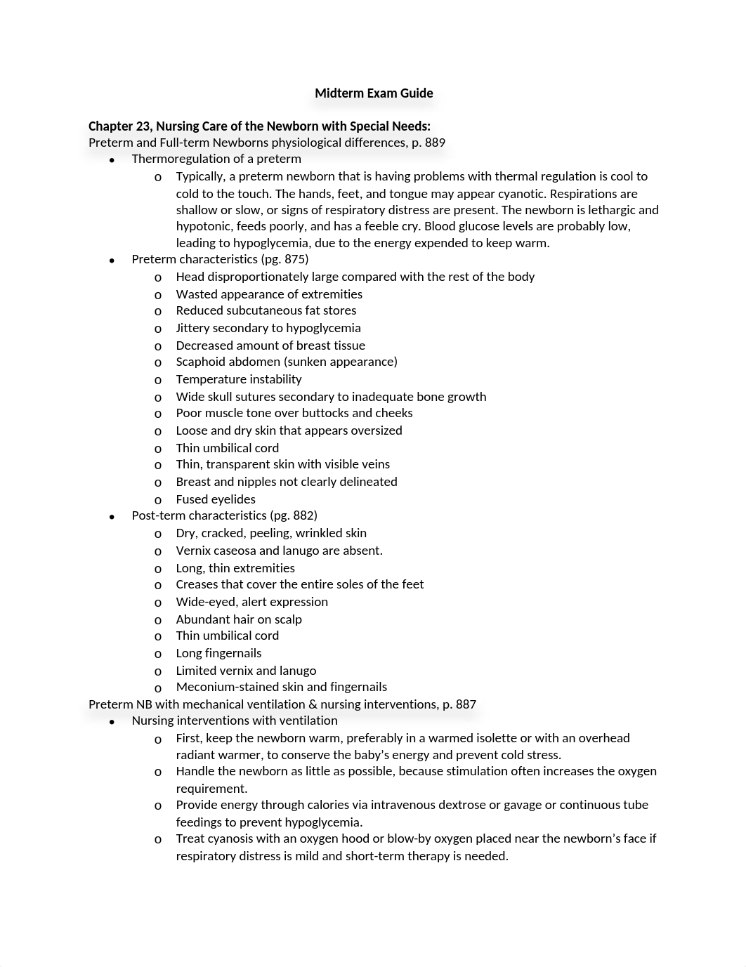 Peds Midterm Exam Guide for real.docx_dh8b7hcr3dh_page1