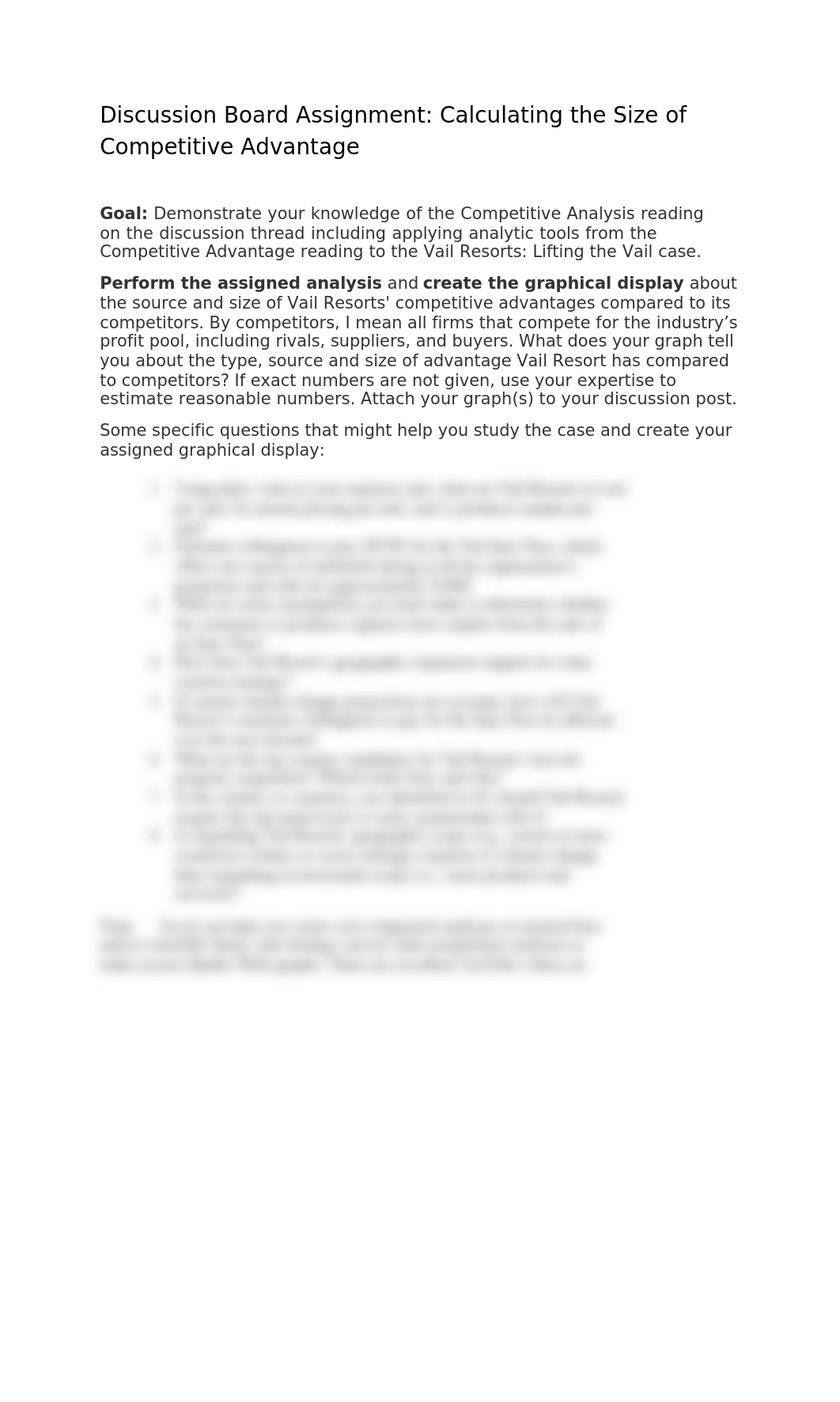 Discussion Board Calculating the Size of Competitive Advantage.docx_dh8fee3qr6q_page1