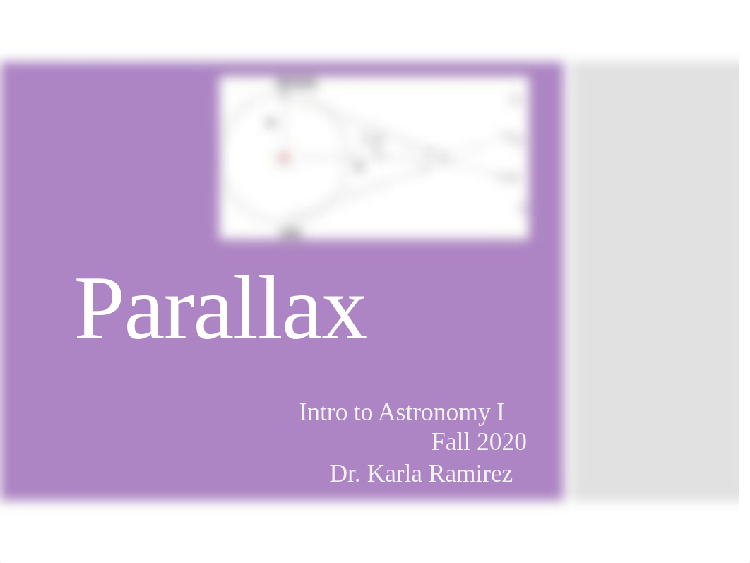 ASTRO 1401 - Lab 9  - Parallax.pdf_dh8zm7je6hg_page1