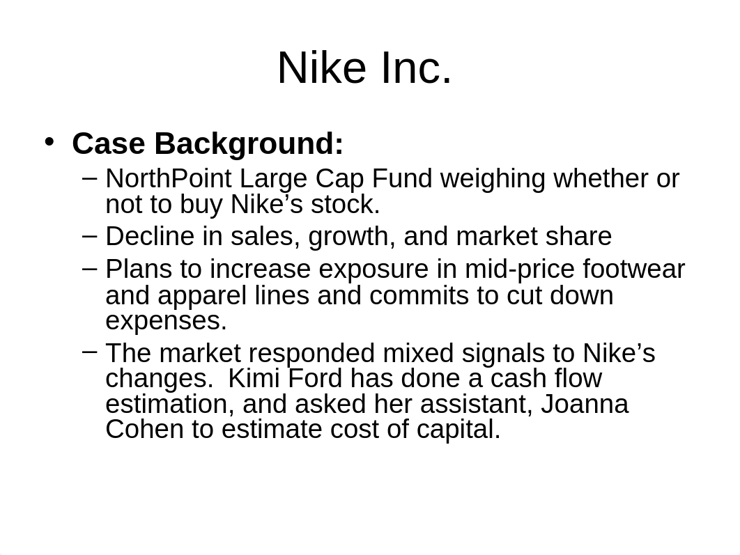 Nike case Analysis WACC_dh90pviel43_page3