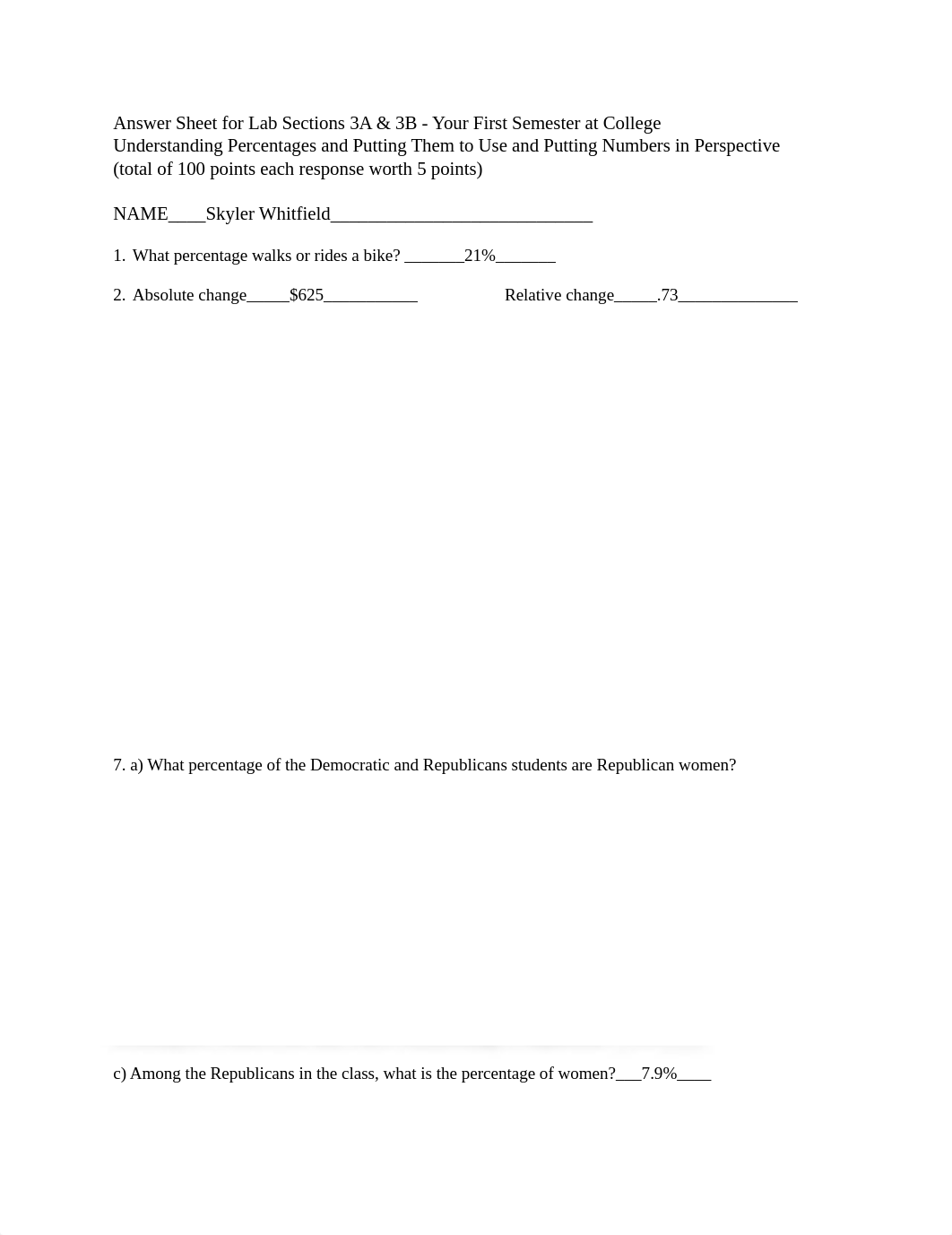 Answer Sheet for Lab Sections 3A_dh92y2zaj92_page1