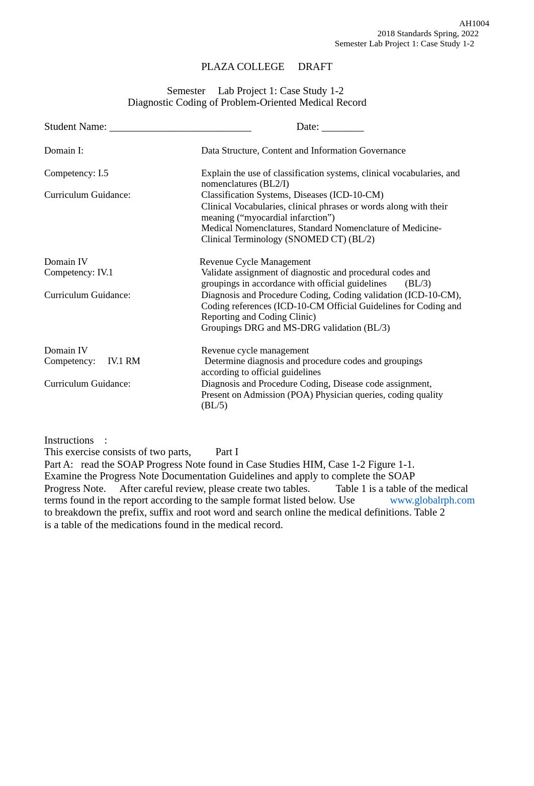 AH1004 Semester LabProject  2018 Standards.docx_dh967s1a6v9_page1