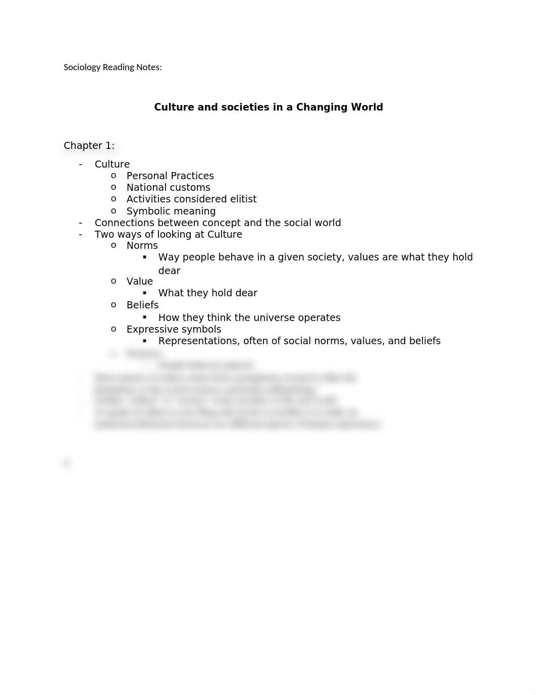 Cultures and Societies in a Changing World reading Notes_dh99u29fng2_page1