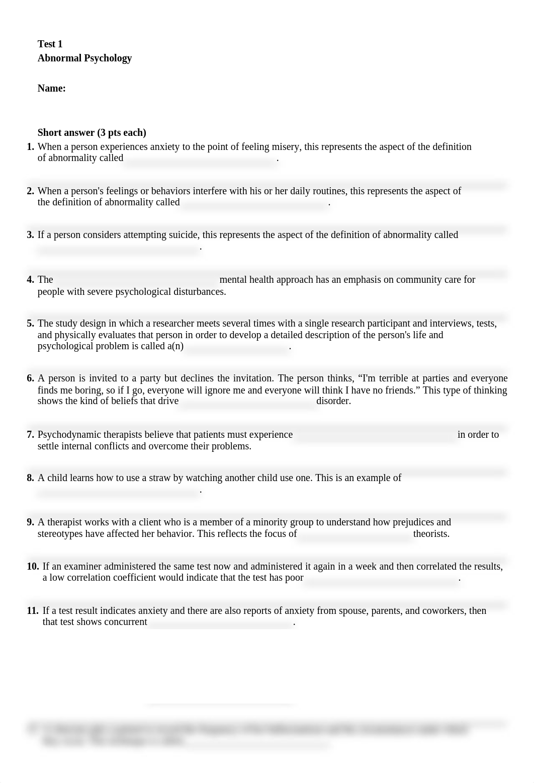 Psych 103 Abnormal Psychology - Quiz 1.docx_dh9d4sxakhp_page1