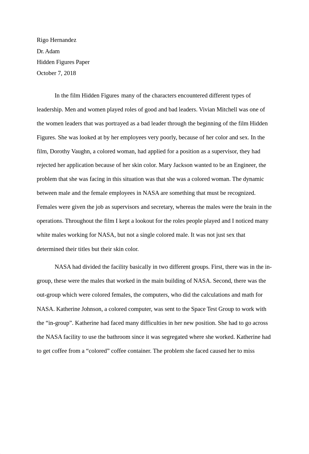 Hidden Figures Paper .docx_dh9kugginge_page1