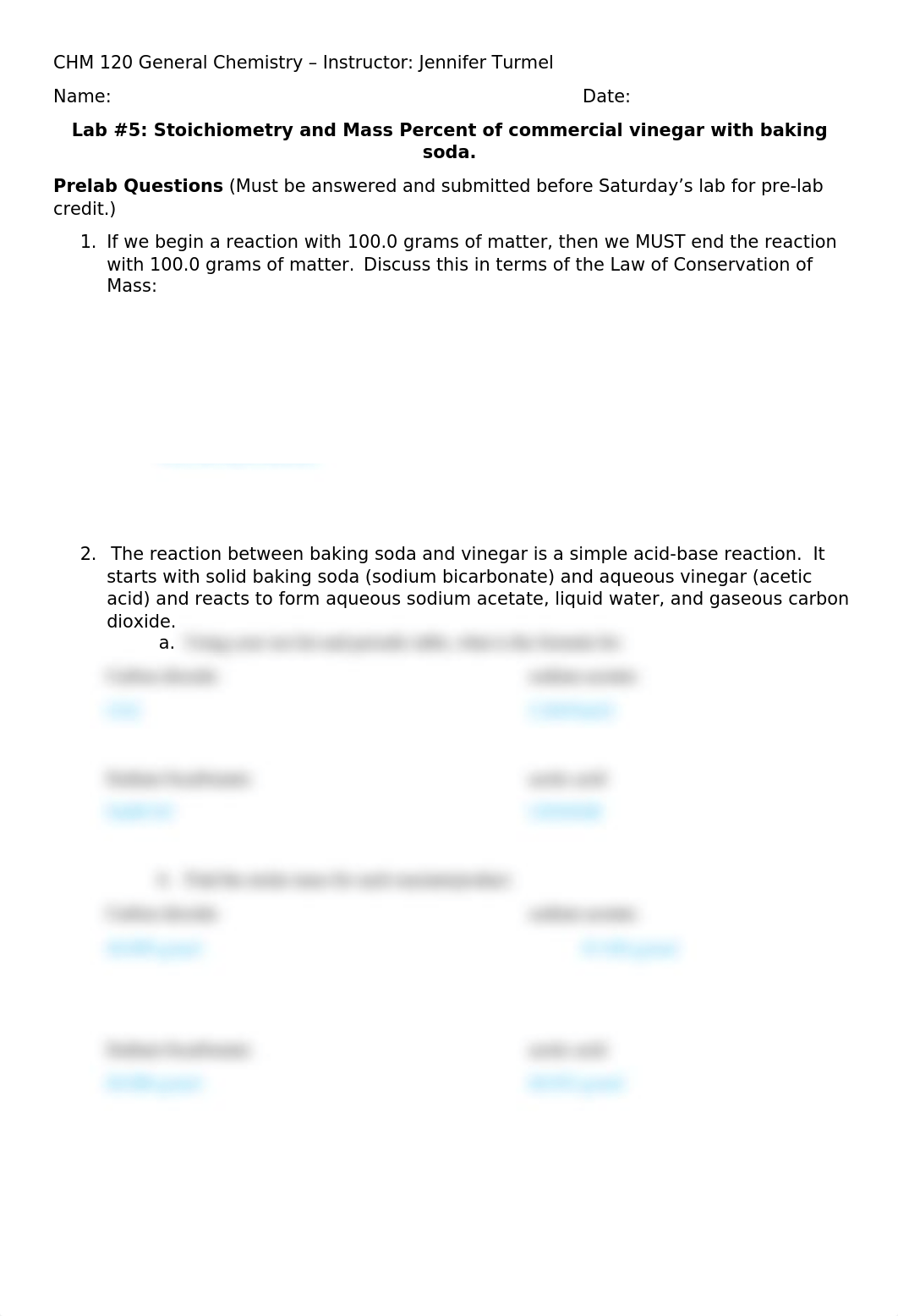 CHM 120 Lab 05 Stoichiometry and Mass%- Amber Russell.docx_dh9ln8ndlup_page1