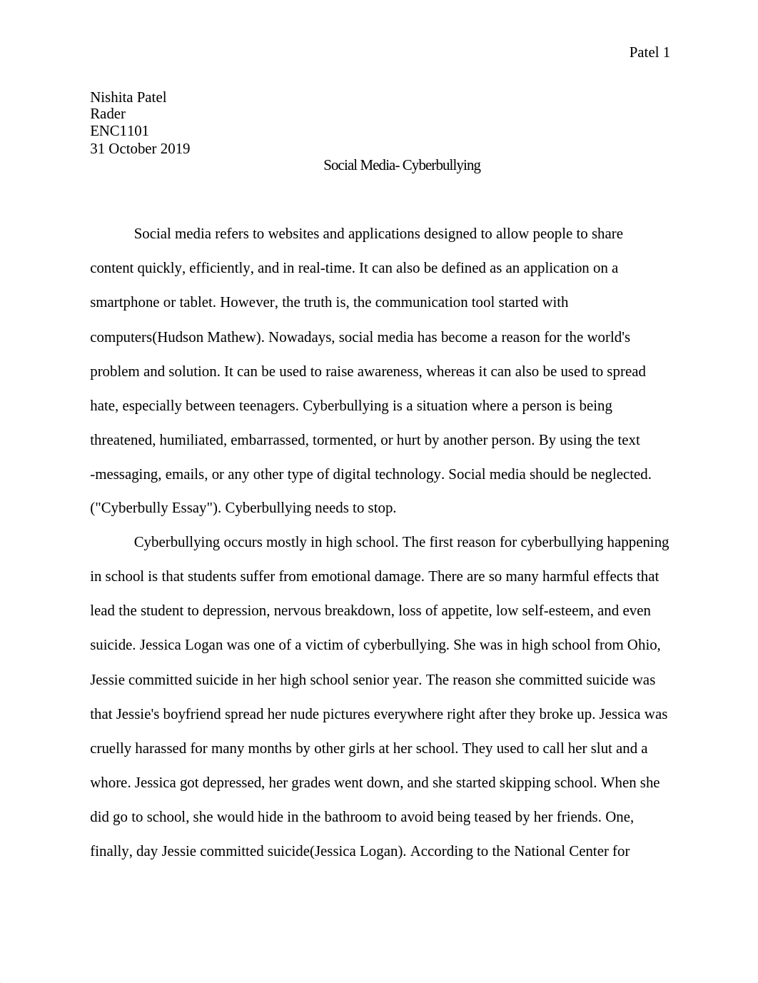 Social Media-Cyberbullying Essay.docx_dh9n02yofk2_page1