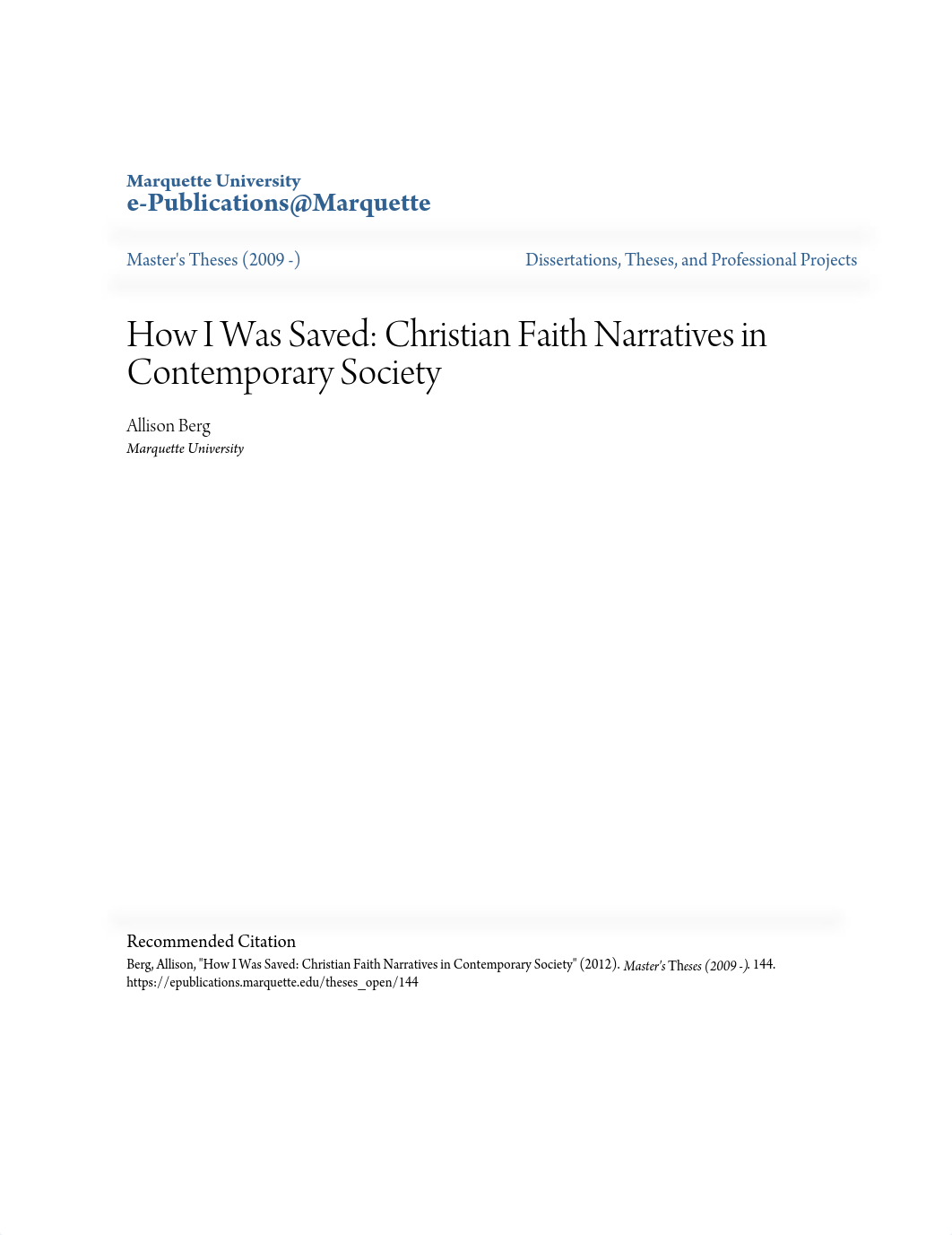 How I Was Saved_ Christian Faith Narratives in Contemporary Socie.pdf_dh9ttgmgj1v_page1