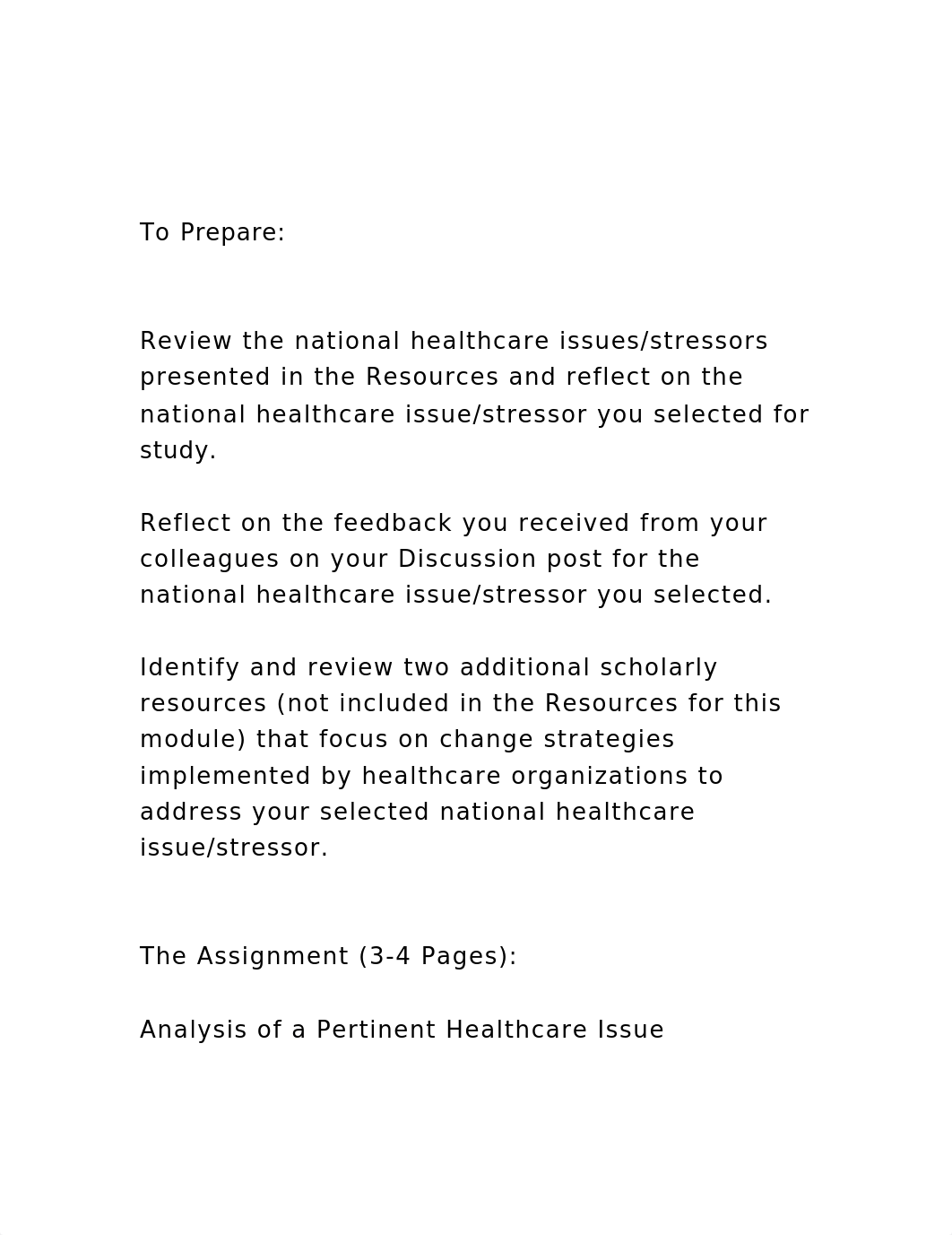 To PrepareReview the national healthcare issuesstressors.docx_dh9vv10ax7r_page2