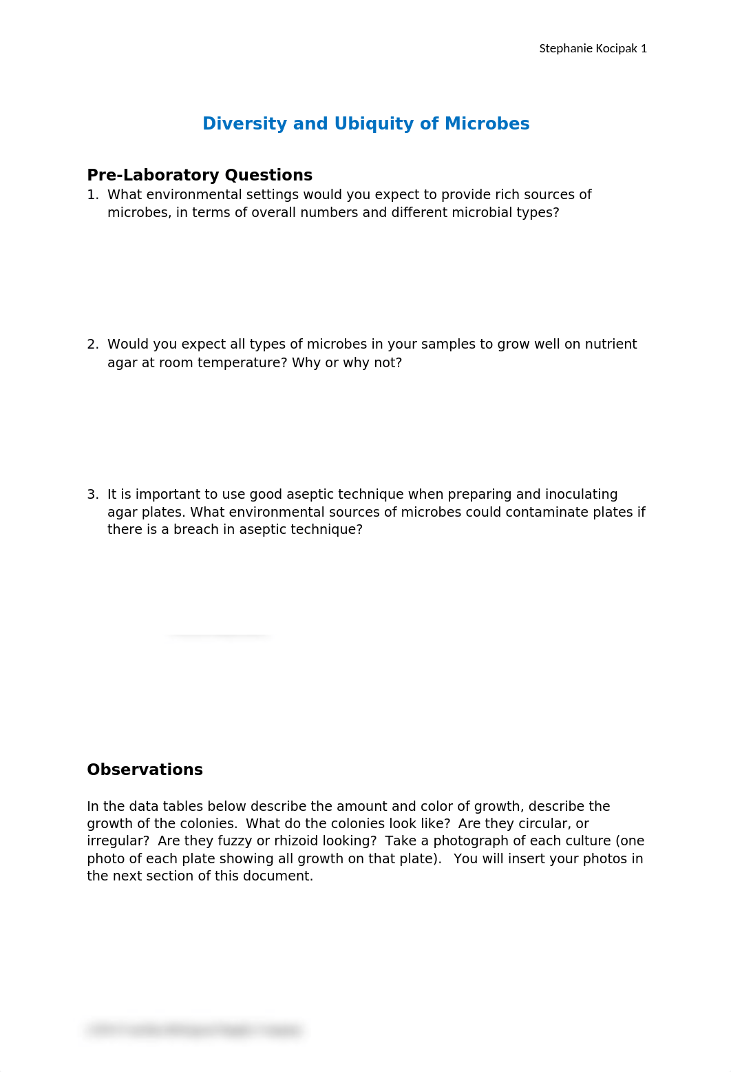 Diversity and Ubiquity of Microbes Lab.docx_dh9ypumnjez_page1