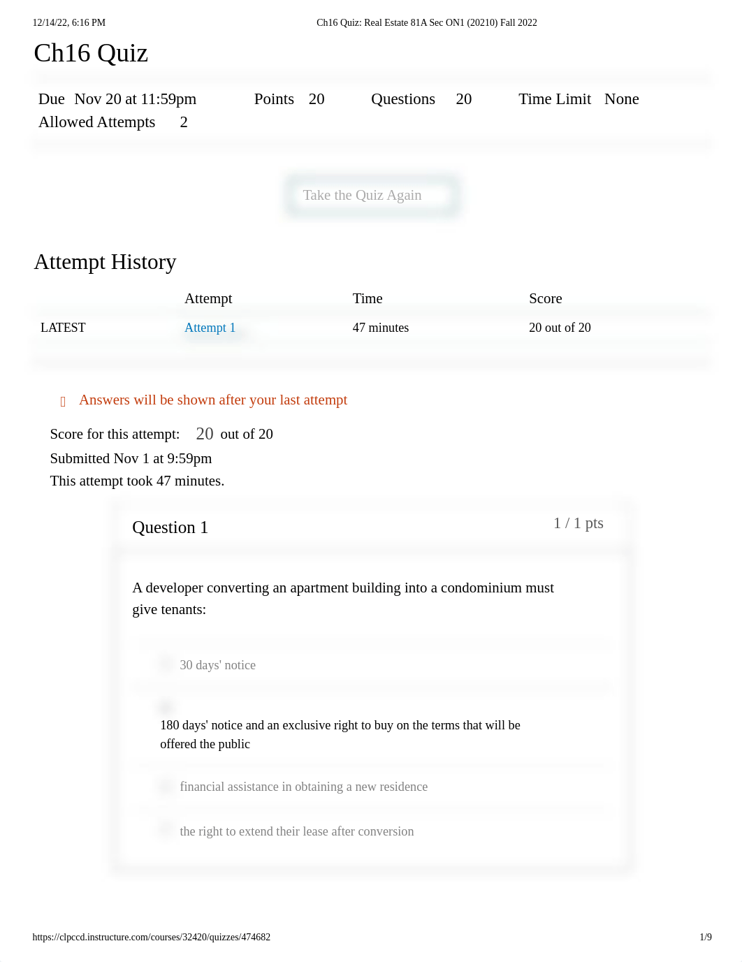 Ch16 Quiz_ Real Estate 81A Sec ON1 (20210) Fall 2022.pdf_dha408el016_page1