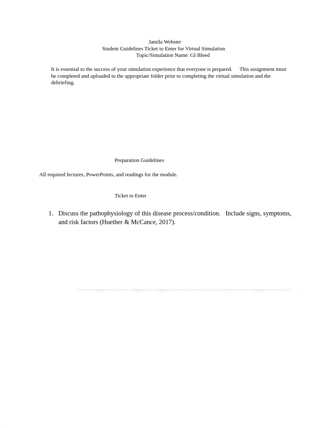 Ticket to Entry for I-Human Cases Week 7 GI Bleed.docx_dha6q1o4nbx_page1