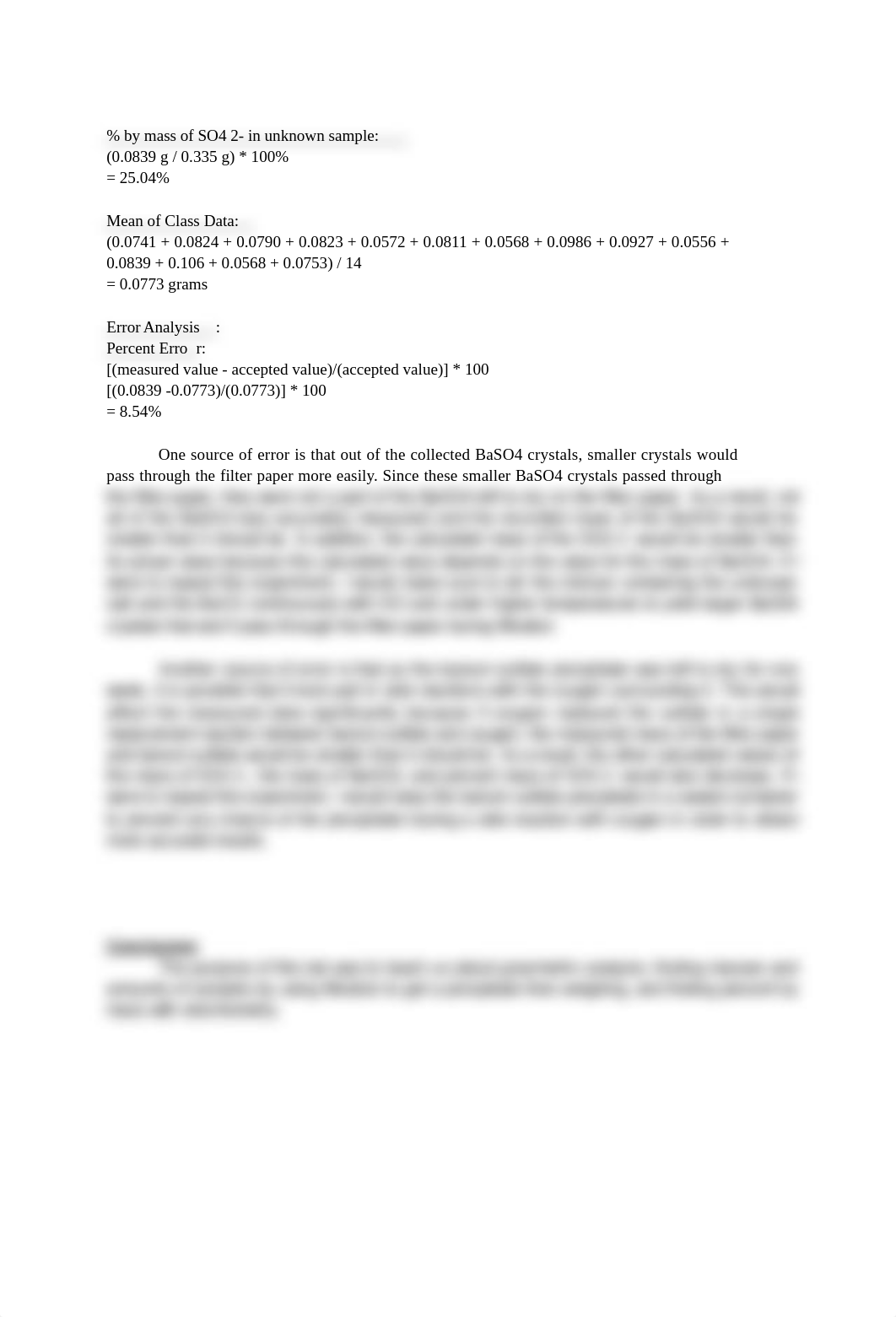 Lab #6: Gravimetric Analysis of a Sulfate Salt_dhact7dslga_page3