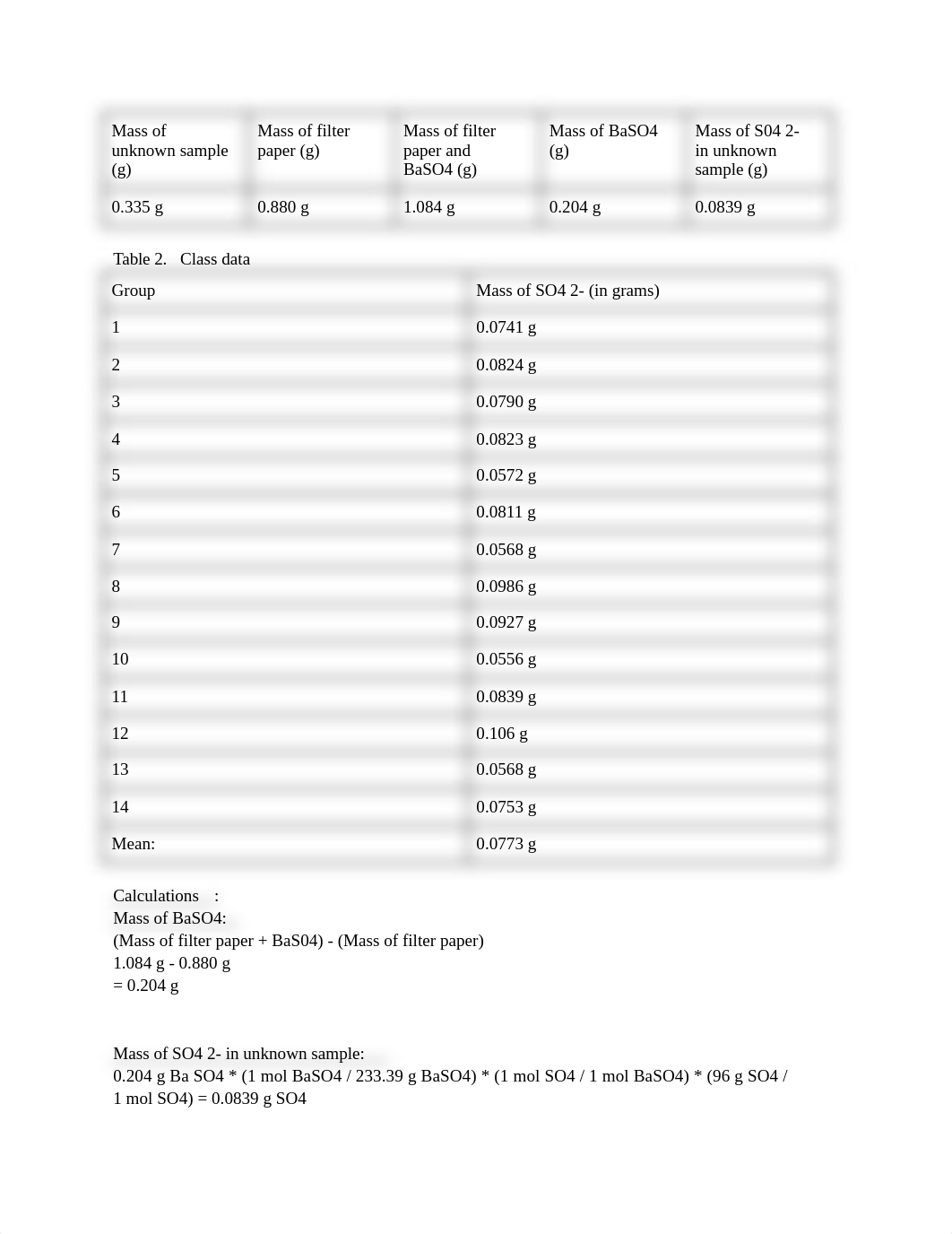 Lab #6: Gravimetric Analysis of a Sulfate Salt_dhact7dslga_page2