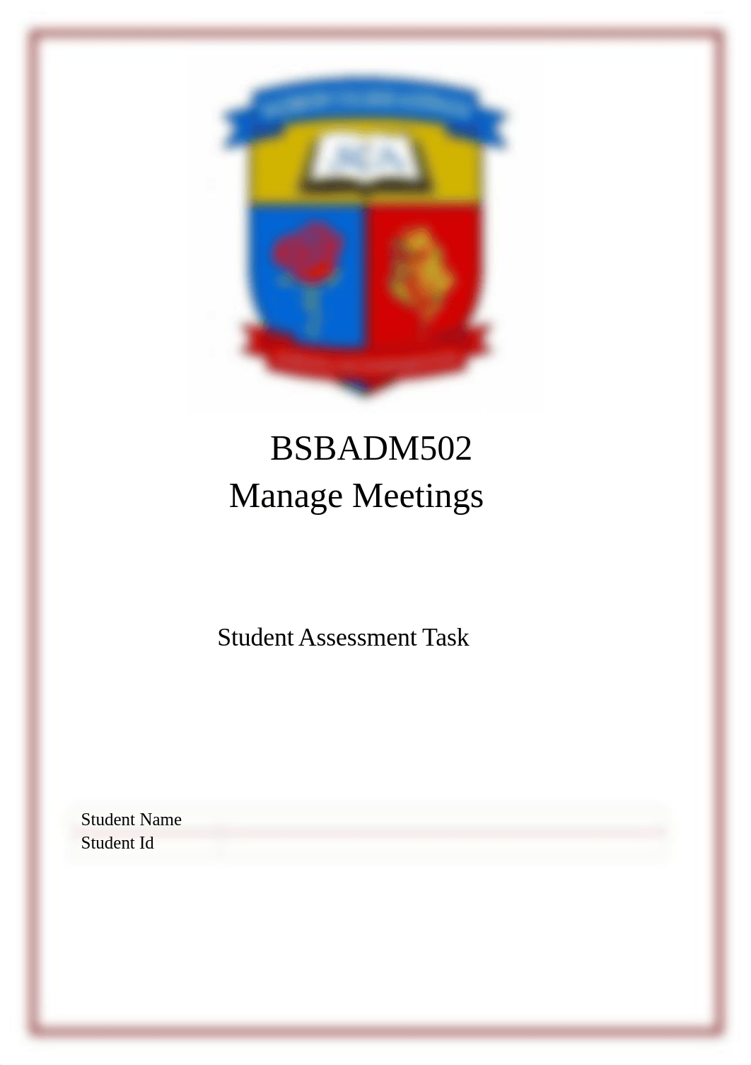 BSBADM502 MANAGE MEETINGS COMPLETED.docx_dhah6nirx2r_page1