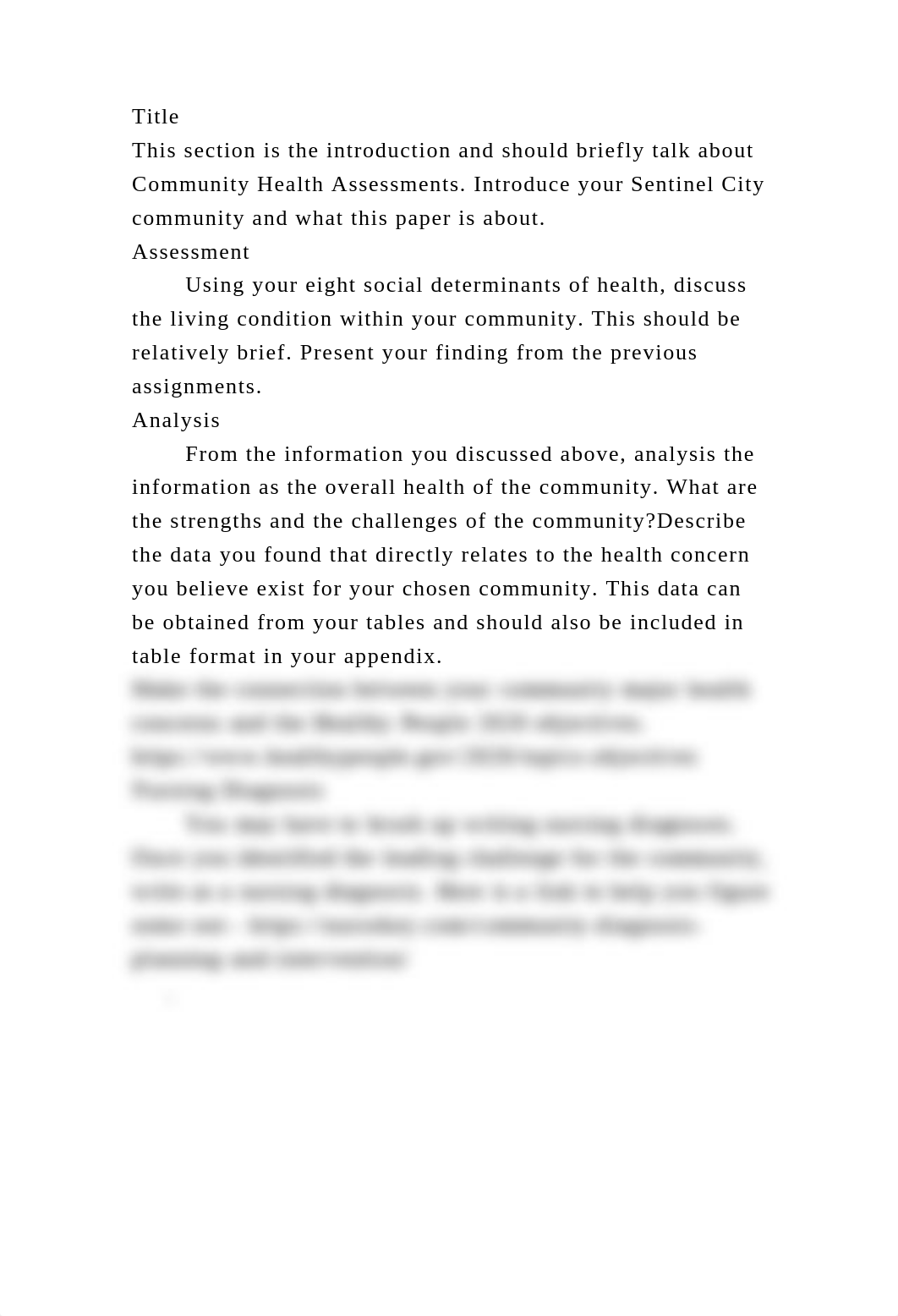 1Running head COMMUNITY HEALTH PLAN Your CommunityCOMM.docx_dhahvco6yef_page3