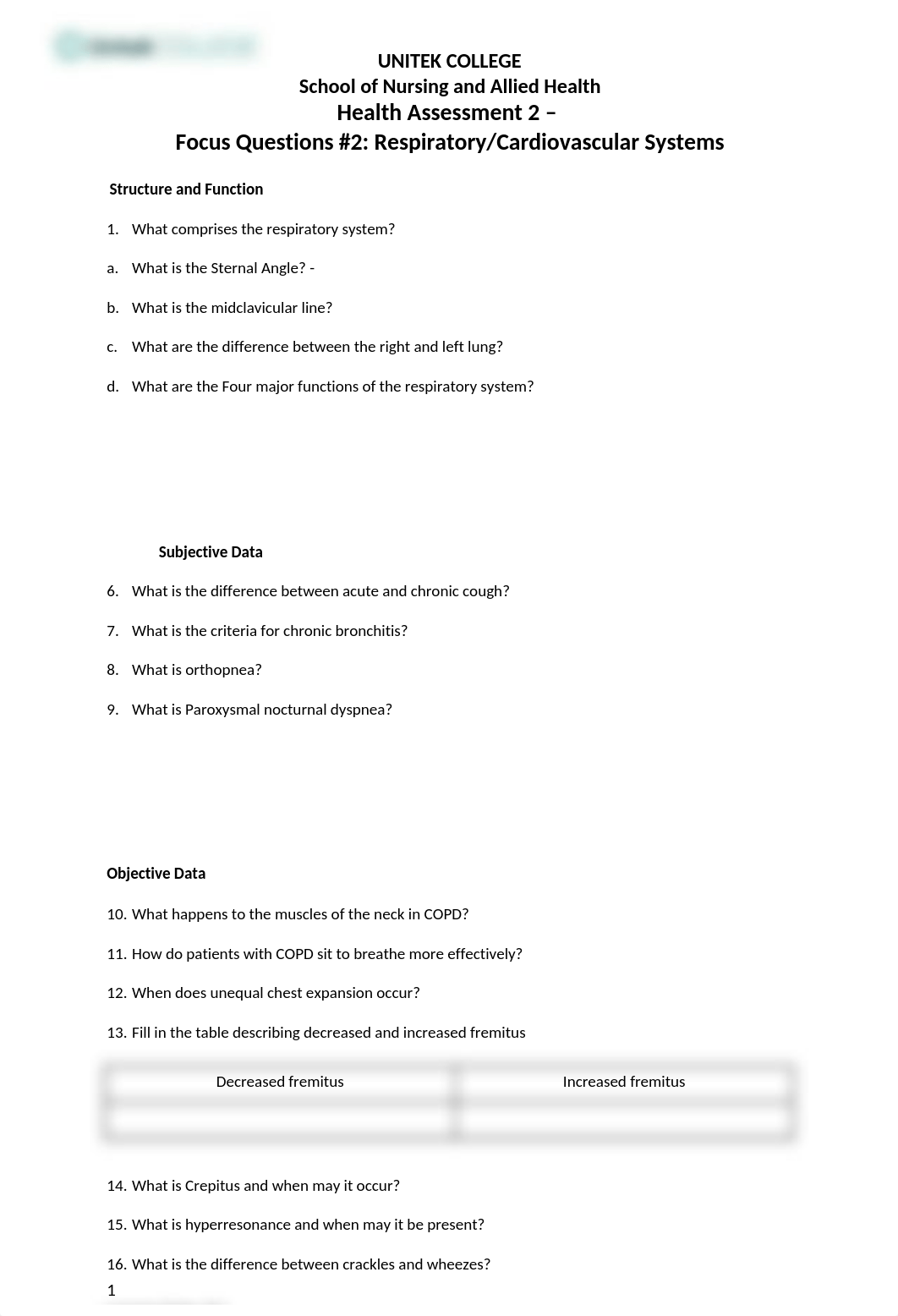 Focus Questions 2- Respiratory and Cardiovascular Systems (1).docx_dhapypea4yr_page1