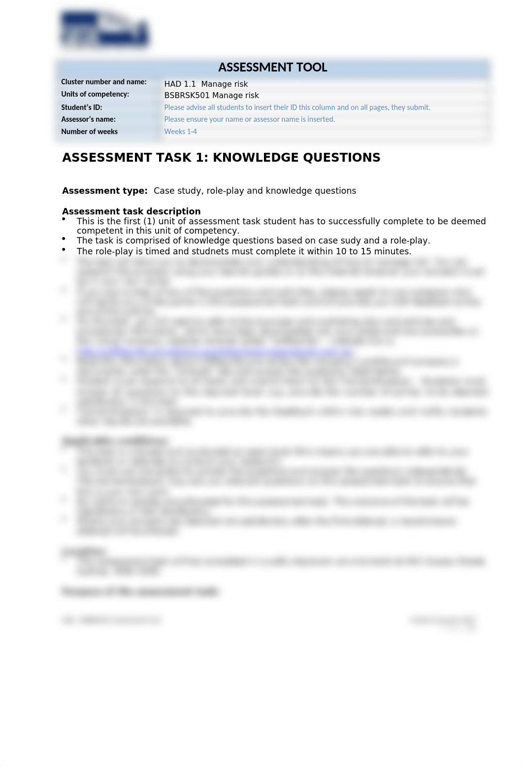 HAD_1.1_BSBRSK501_AssTool_v16Nov18 SBTA answer.docx_dhaz7diln79_page2