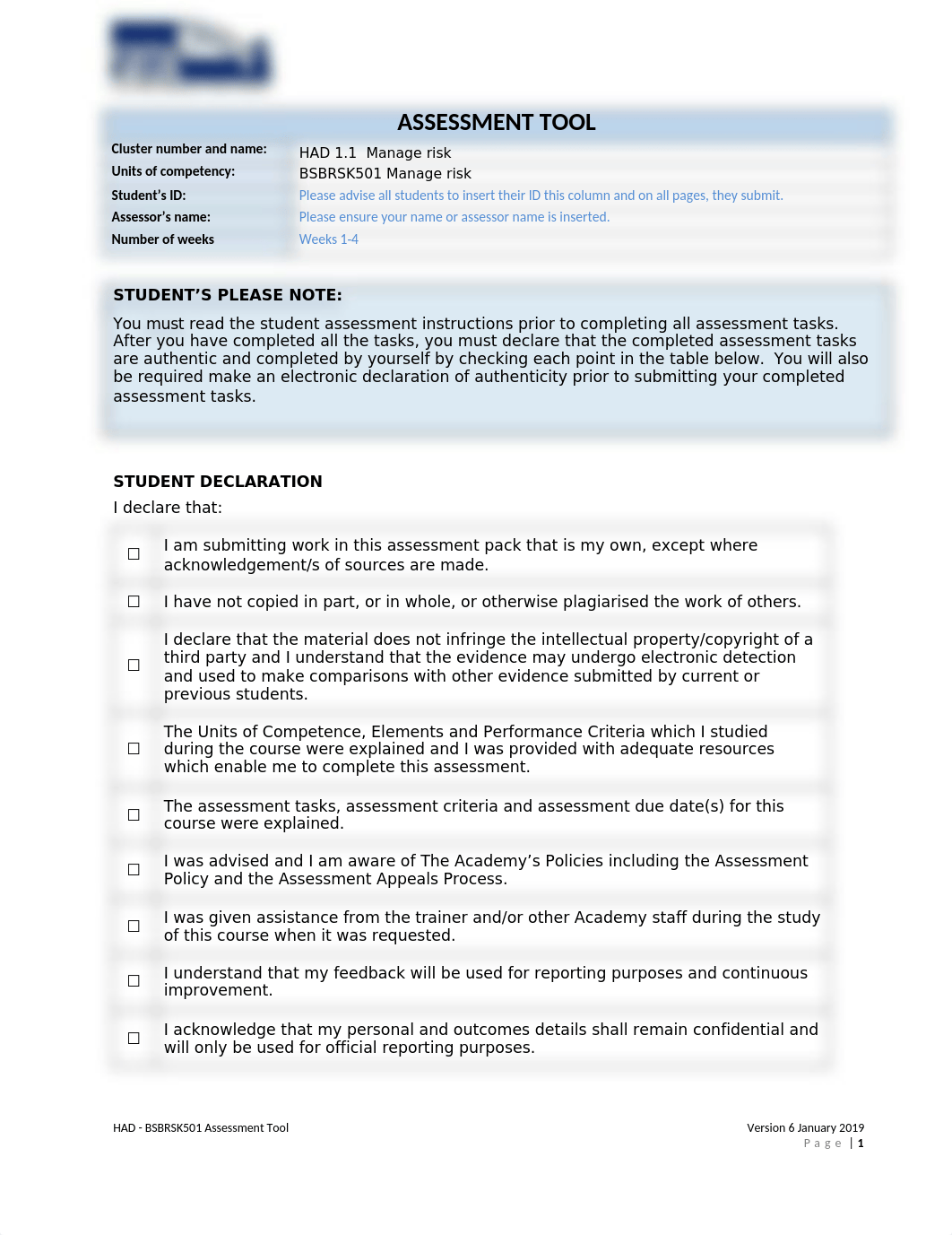 HAD_1.1_BSBRSK501_AssTool_v16Nov18 SBTA answer.docx_dhaz7diln79_page1