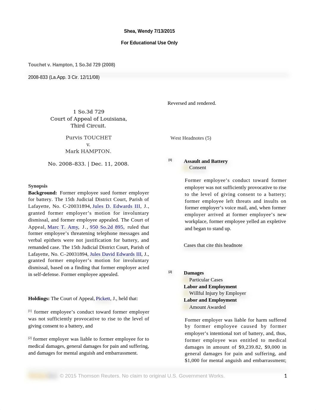 Touchet v Hampton.rtf_dhazenyl9cl_page1