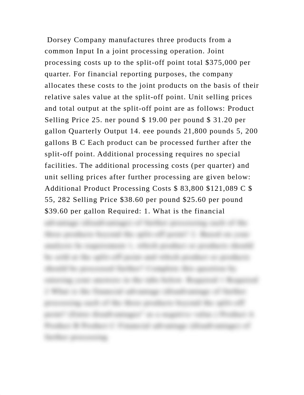 Dorsey Company manufactures three products from a common Input In a j.docx_dhb54geyhy9_page2