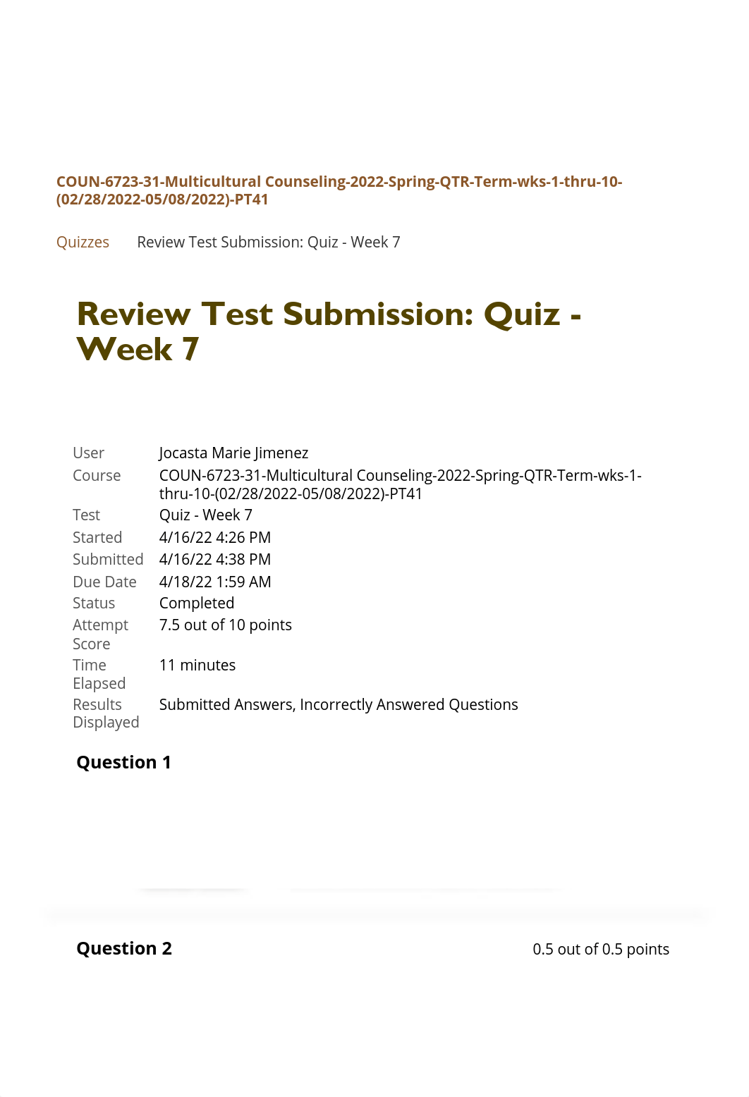 Review Test Submission_ Quiz - Week 7 - COUN-6723-31-.._.pdf_dhb6owxsvhz_page1