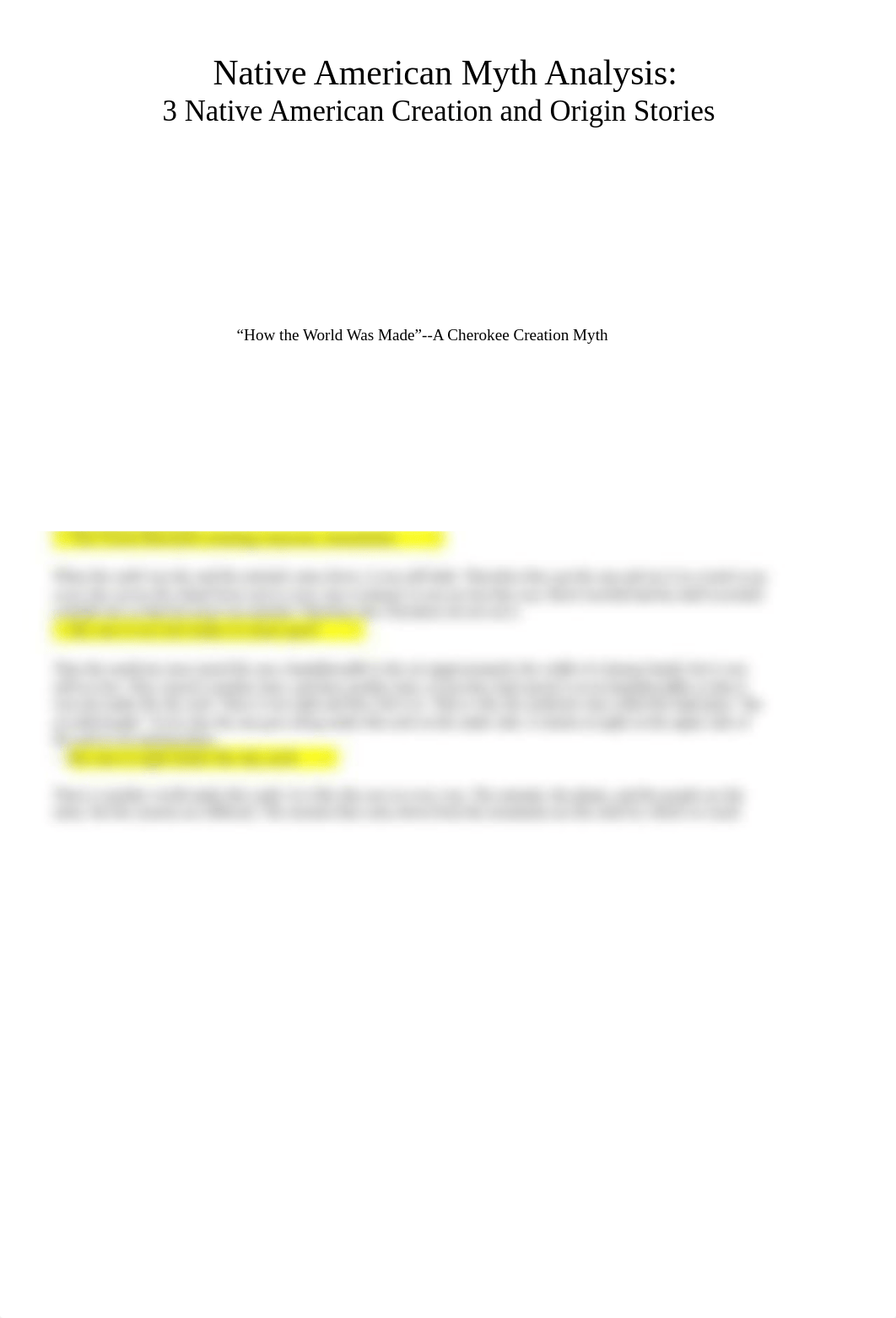 Copy of Copy of Native American Myth Analysis - 3 Native American Creation and Origin Stories (1).pd_dhbe4oitnam_page1