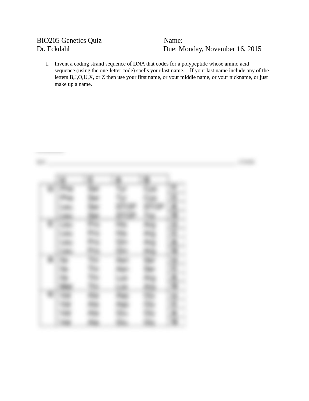 Week 11 - Genetic code quiz with Last Name.docx_dhbs2x4umxv_page1