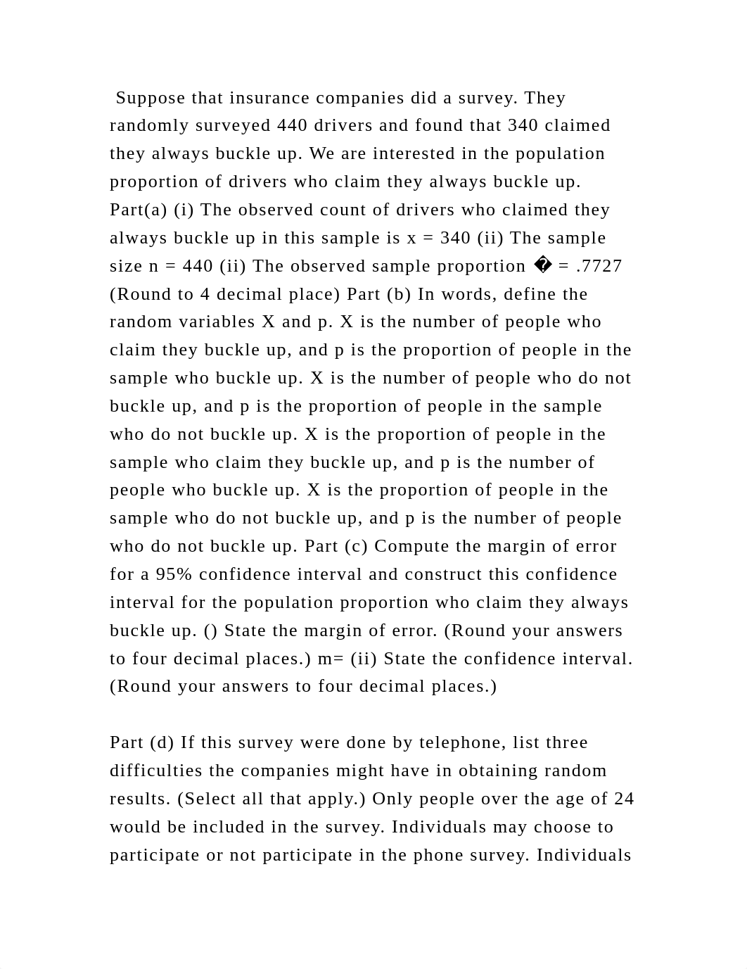 Suppose that insurance companies did a survey. They randomly surveyed.docx_dhbzqqt82w9_page2