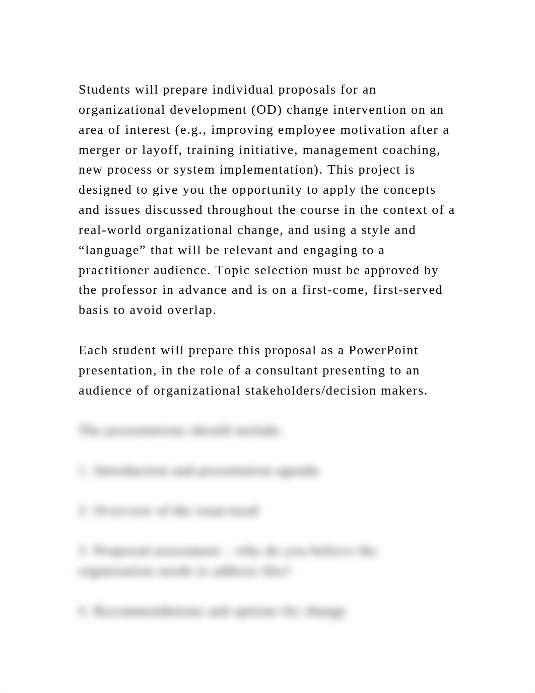 Students will prepare individual proposals for an organizational dev.docx_dhc5razre99_page2