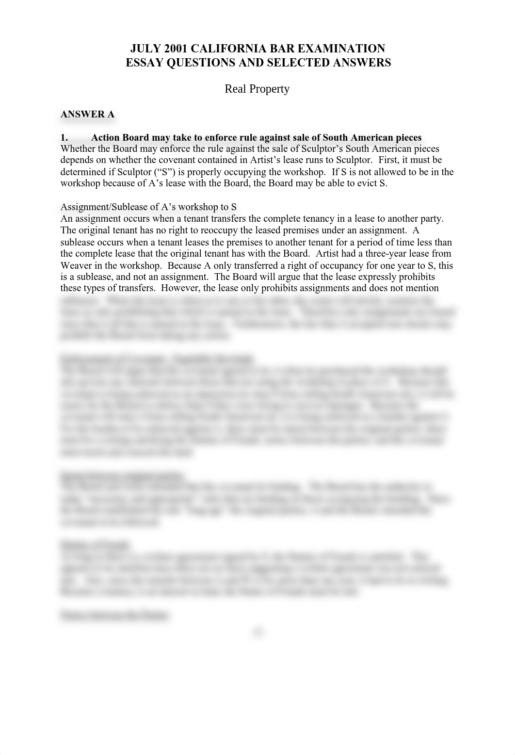 CS - Property July 2001 Bar Exam Questions & Answers.pdf_dhckqw5wec8_page2