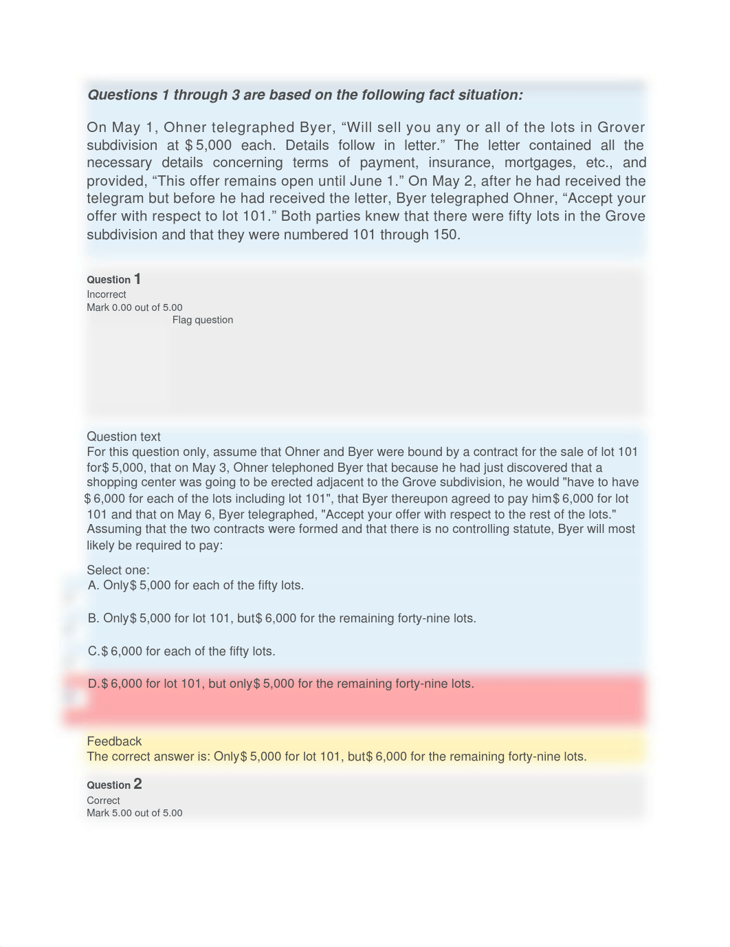 Contracts 616, MidTerm Multiple Choice, Watson, 6830_dhcmcb8qywf_page1