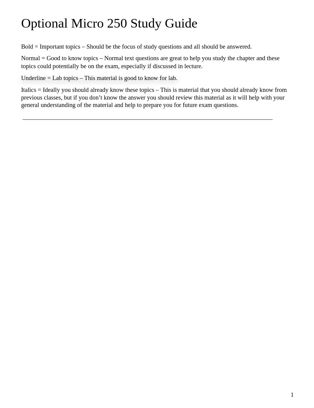 Bio 250 Optional Study Guide.docx_dhcmla61m6g_page1