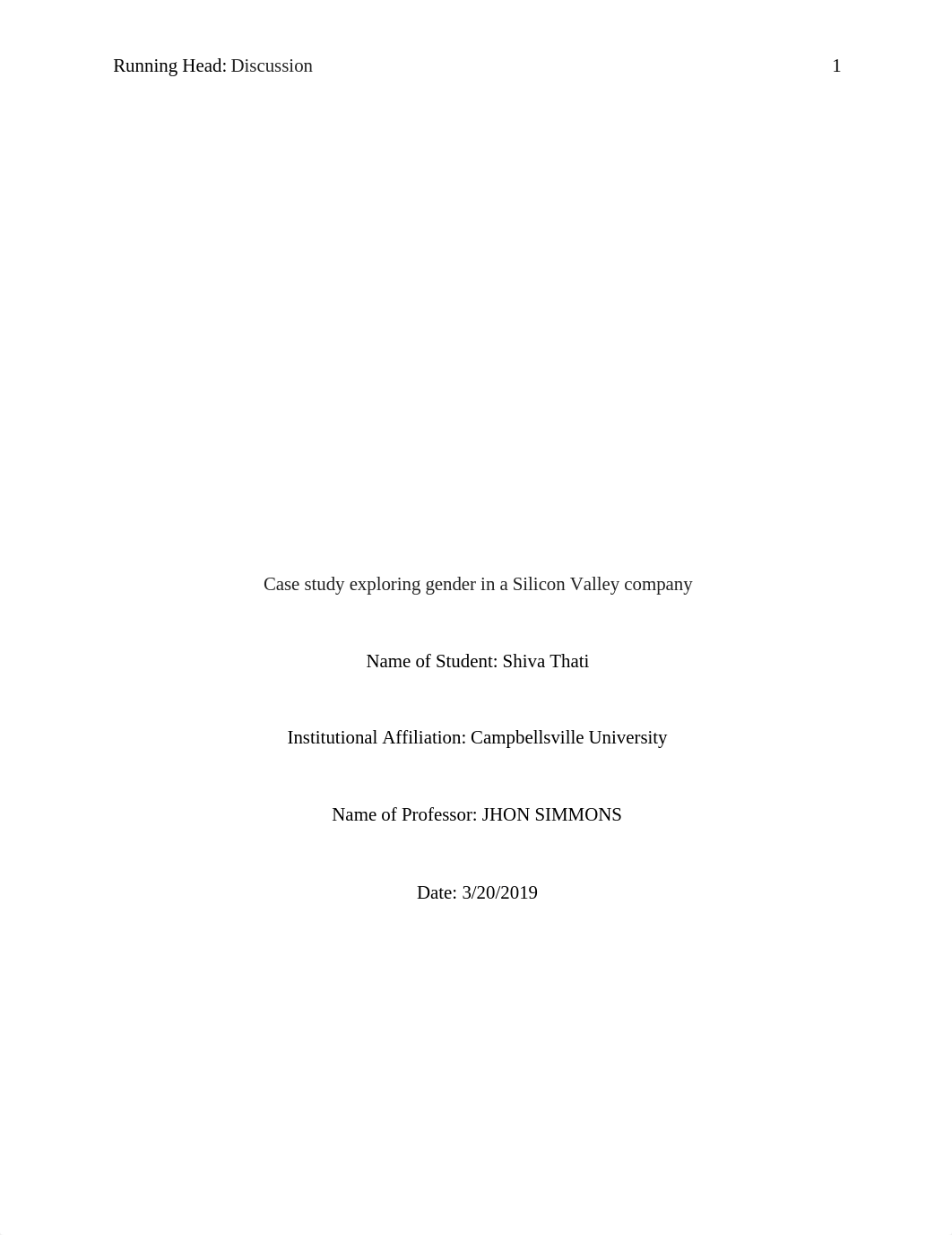 Case study exploring gender in a Silicon Valley company_Shiva_560525.docx_dhcrscvwp1r_page1