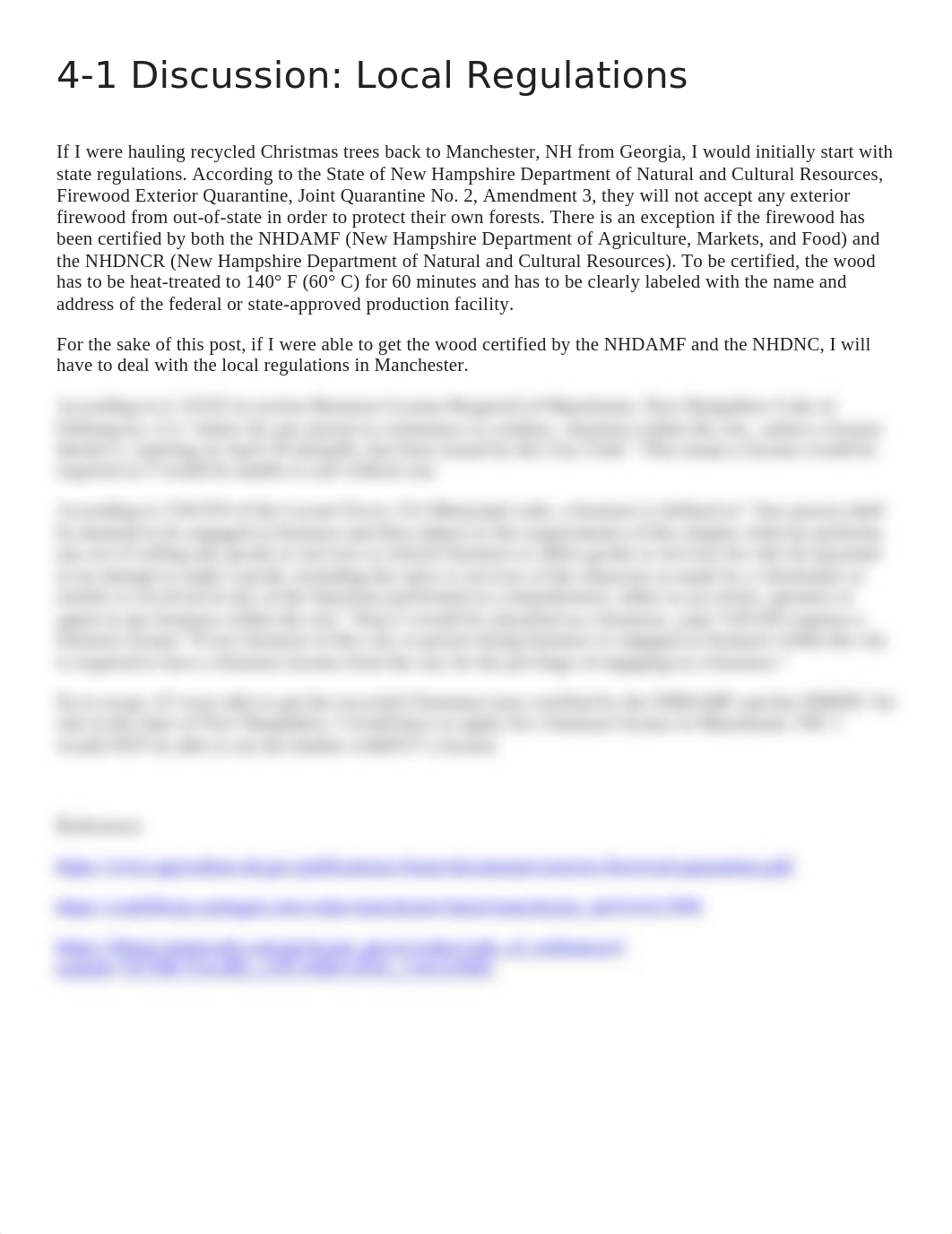 QSO 349 week 4 Discussion Local Regulations.docx_dhcxr9wmmlh_page1