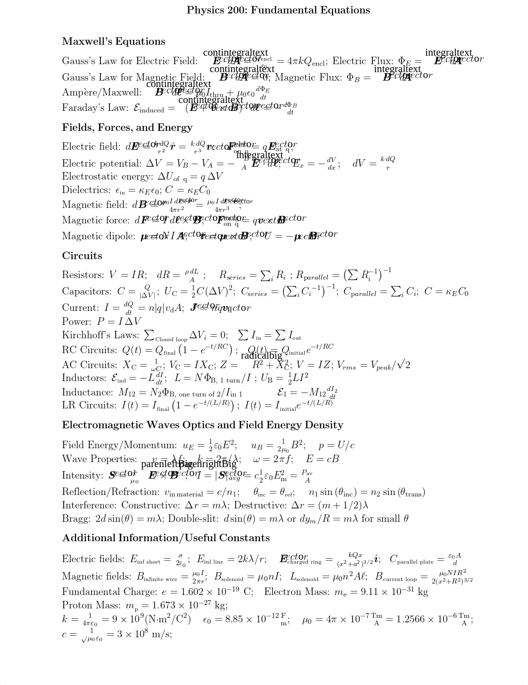 PHGN200_Equation_Sheet.pdf_dhcyvje5ut5_page1