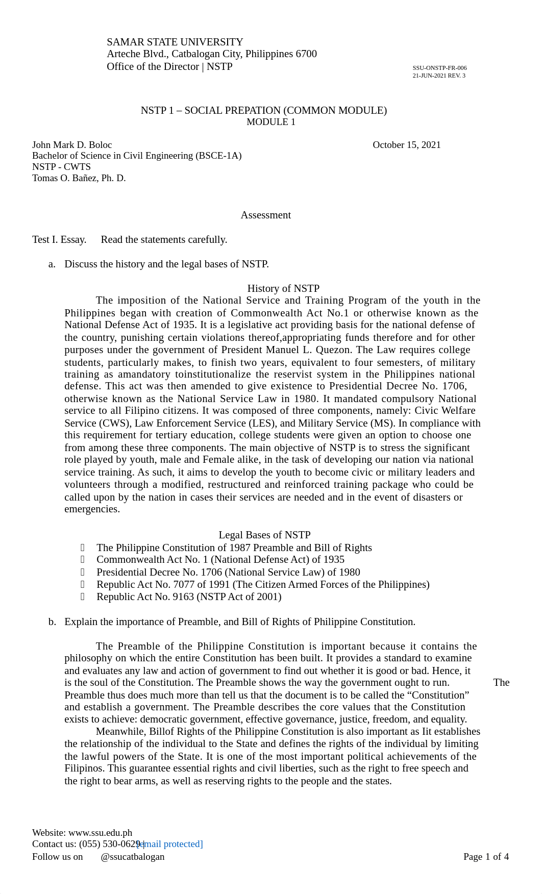 BOLOC, JOHN MARK D. - NSTP ASSESSMENT.docx_dhczwlaat4z_page1