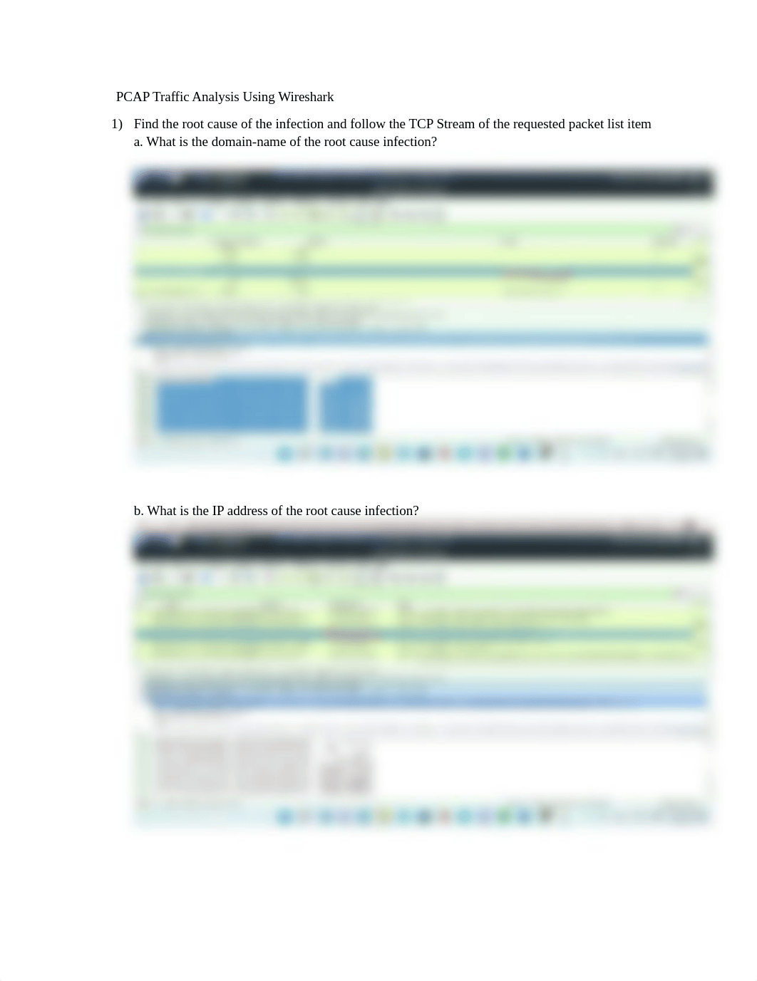 PCAP Traffic Analysis Using Wireshark3.docx_dhd12eex6jo_page1