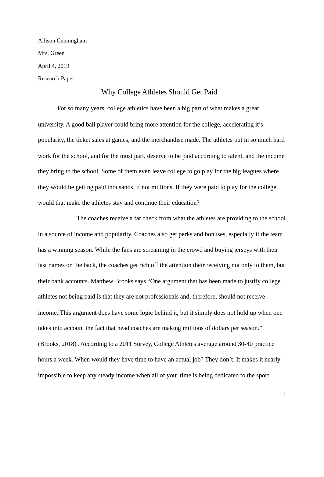 Module 8- Why College Athletes Should Get Paid .pdf_dhd852jj2xs_page1