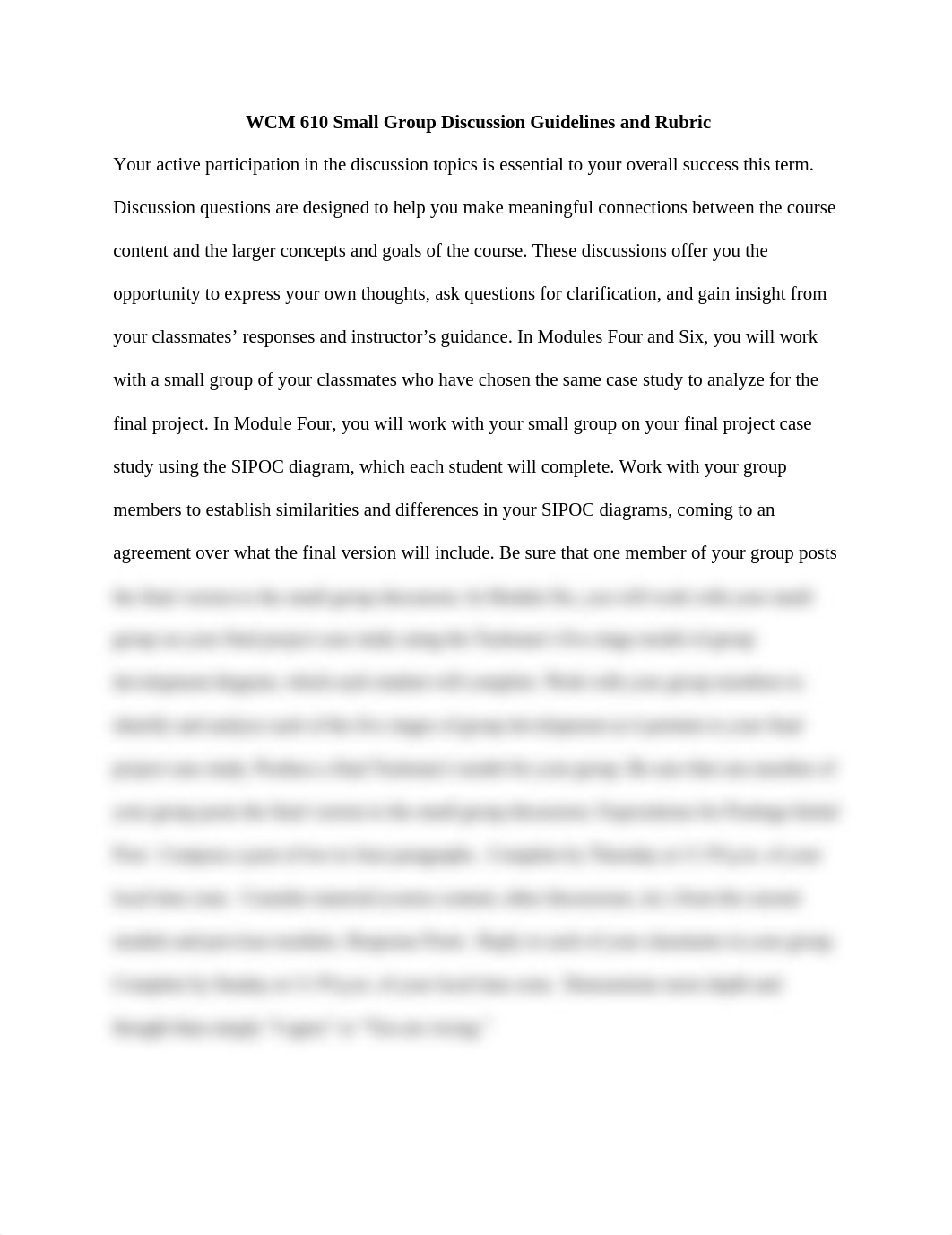 WCM 610 4-2 Discussion Rubric.docx_dhd8rs3wv7w_page1