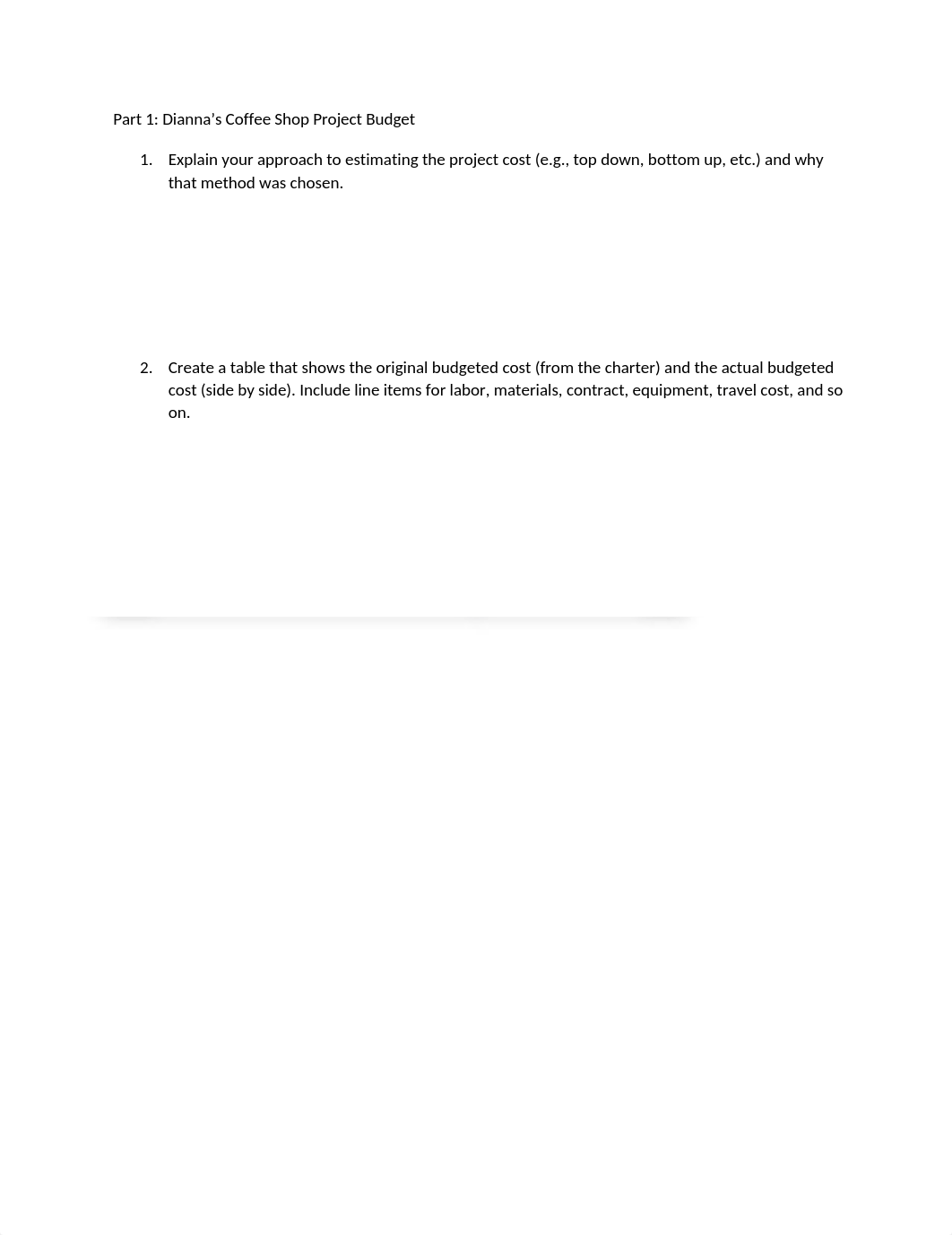 Dianna's coffee shop budget actual and proposed_dhdc5ows2or_page1