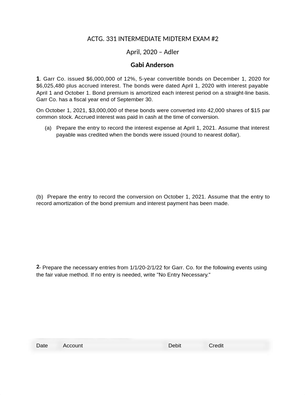 ACTG 331 2nd midterm spring 2020- Anderson .docx_dhddwkag5in_page1