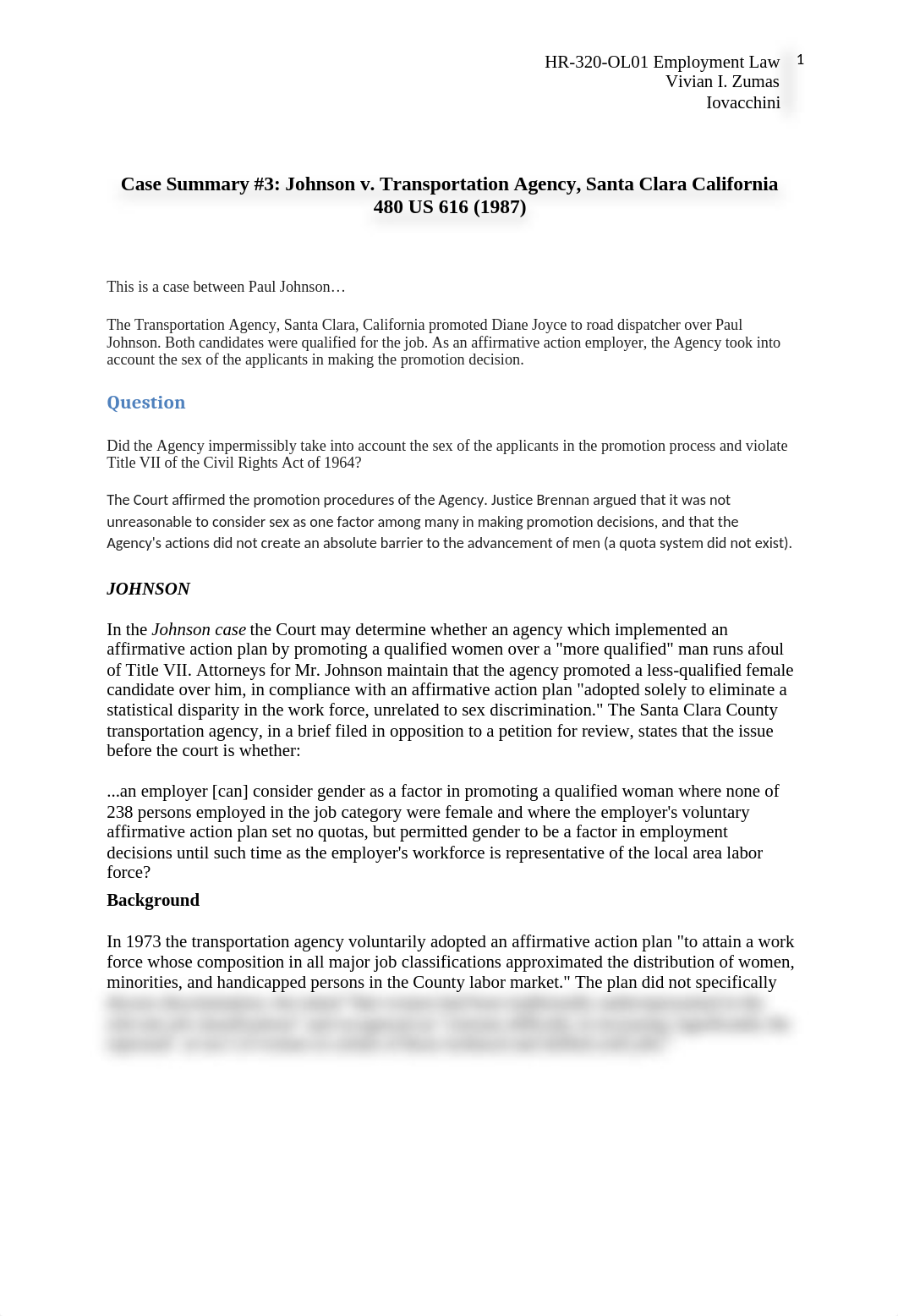 Week 3_Johnson v Transporation Agency CA_dhdg3h7yg8x_page1