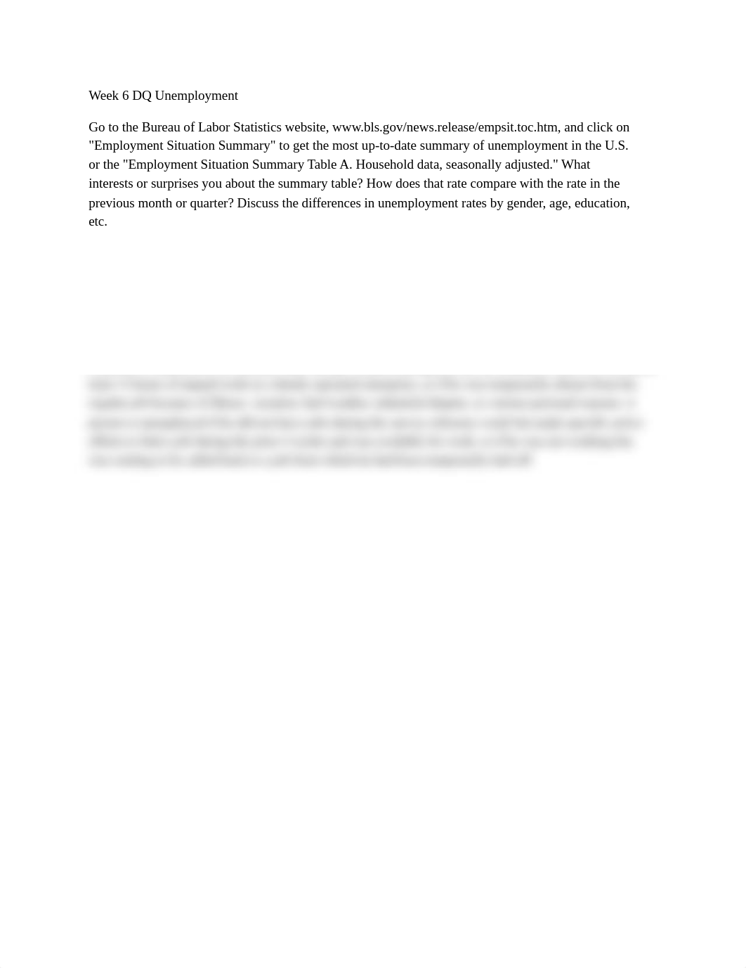 ECON 312N Week 6 Discussion Board Unemployment_dhdlc9udkc4_page1