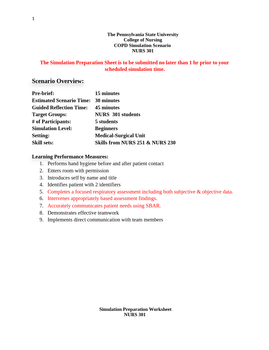 PSU COPD Prep Sheet.docx_dhdlf305hzm_page1