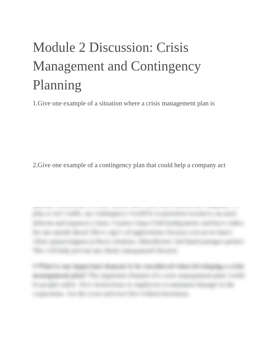 BUS201 Module 2 Discussion_ Crisis Management and Contingency Planning.pdf_dhdn6928eio_page1