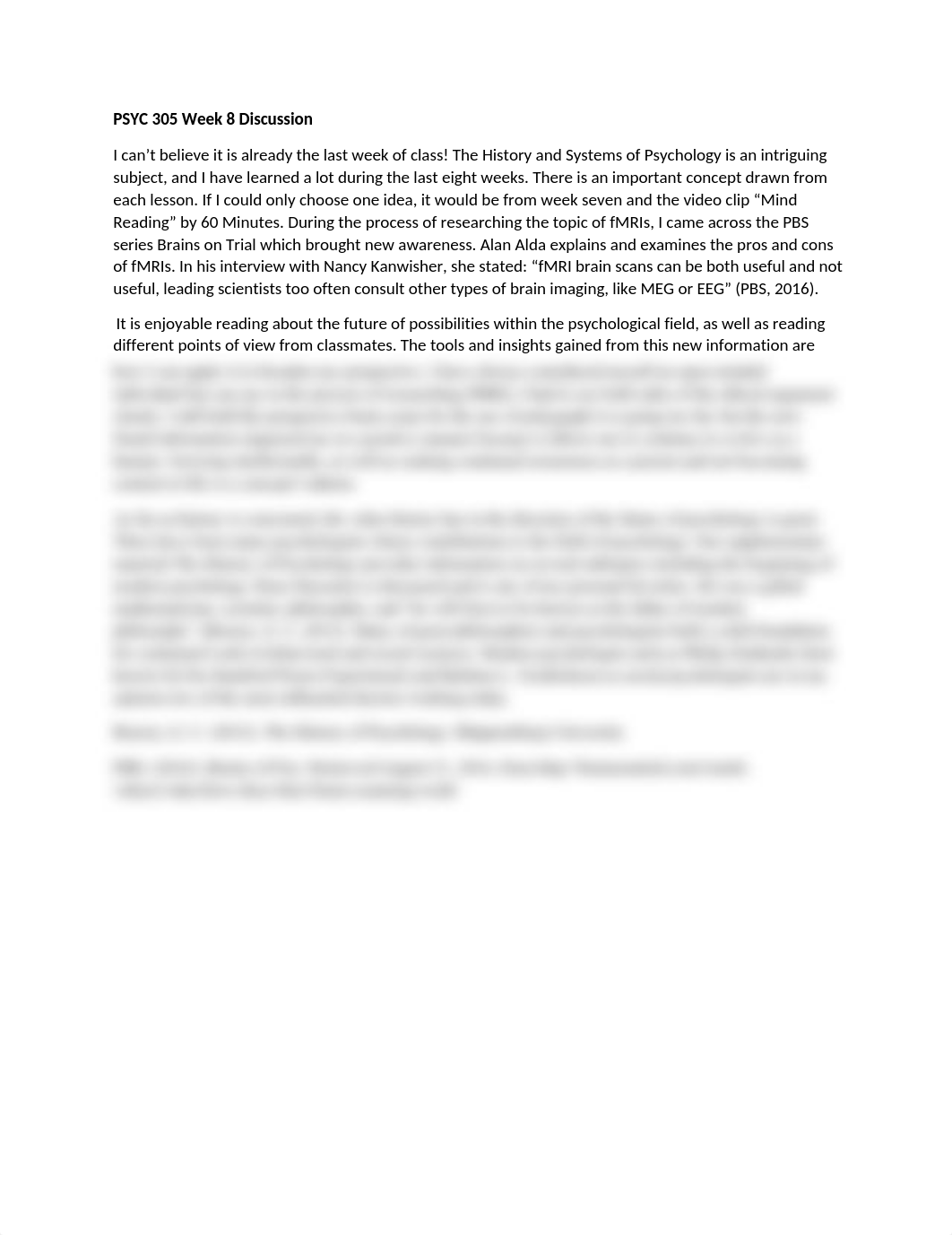 PSYC 305 Week 8 Discussion_dhdq2bz4csk_page1