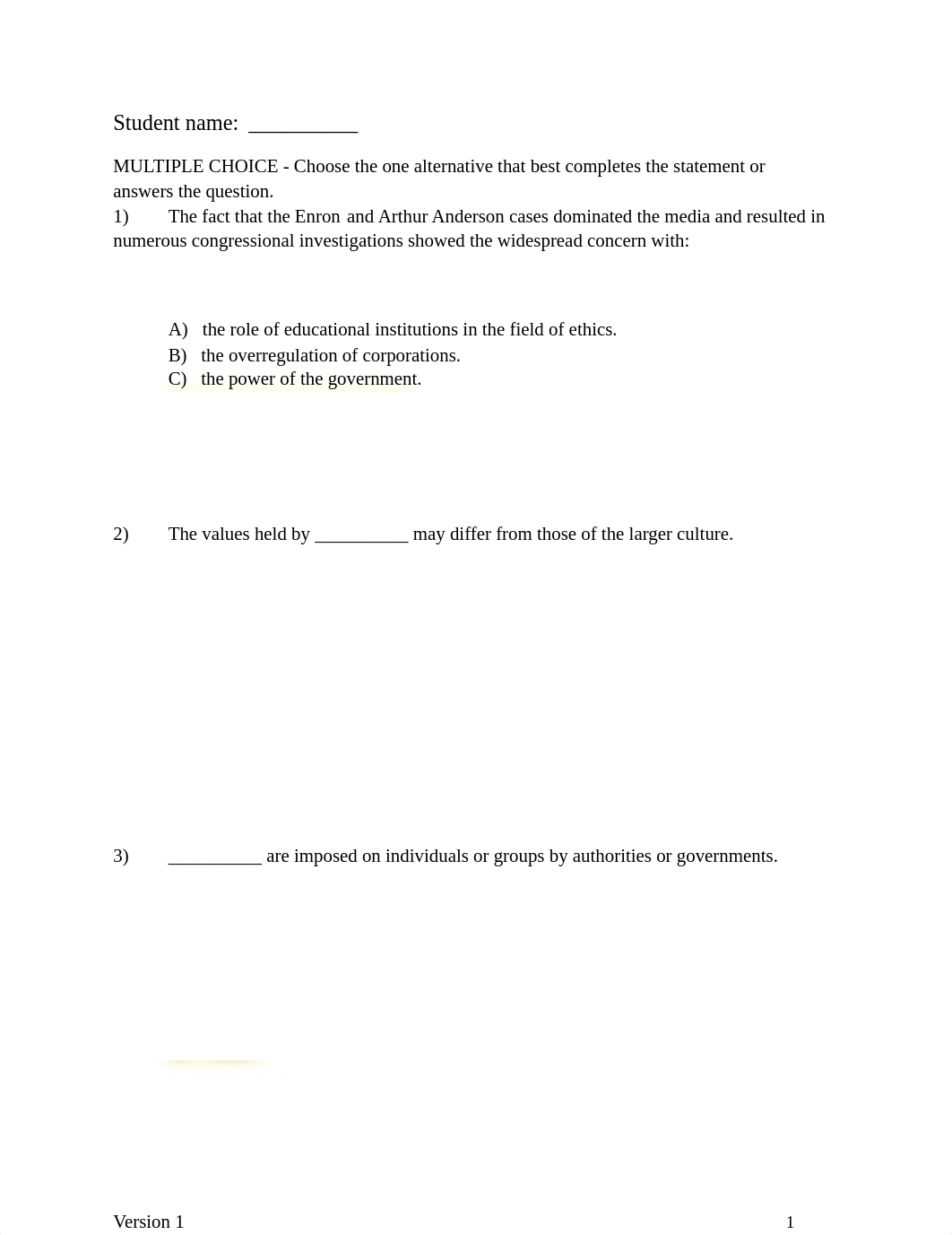 BUSI 2301 FINAL EXAM_version1 (1).pdf_dhdsrudn742_page1